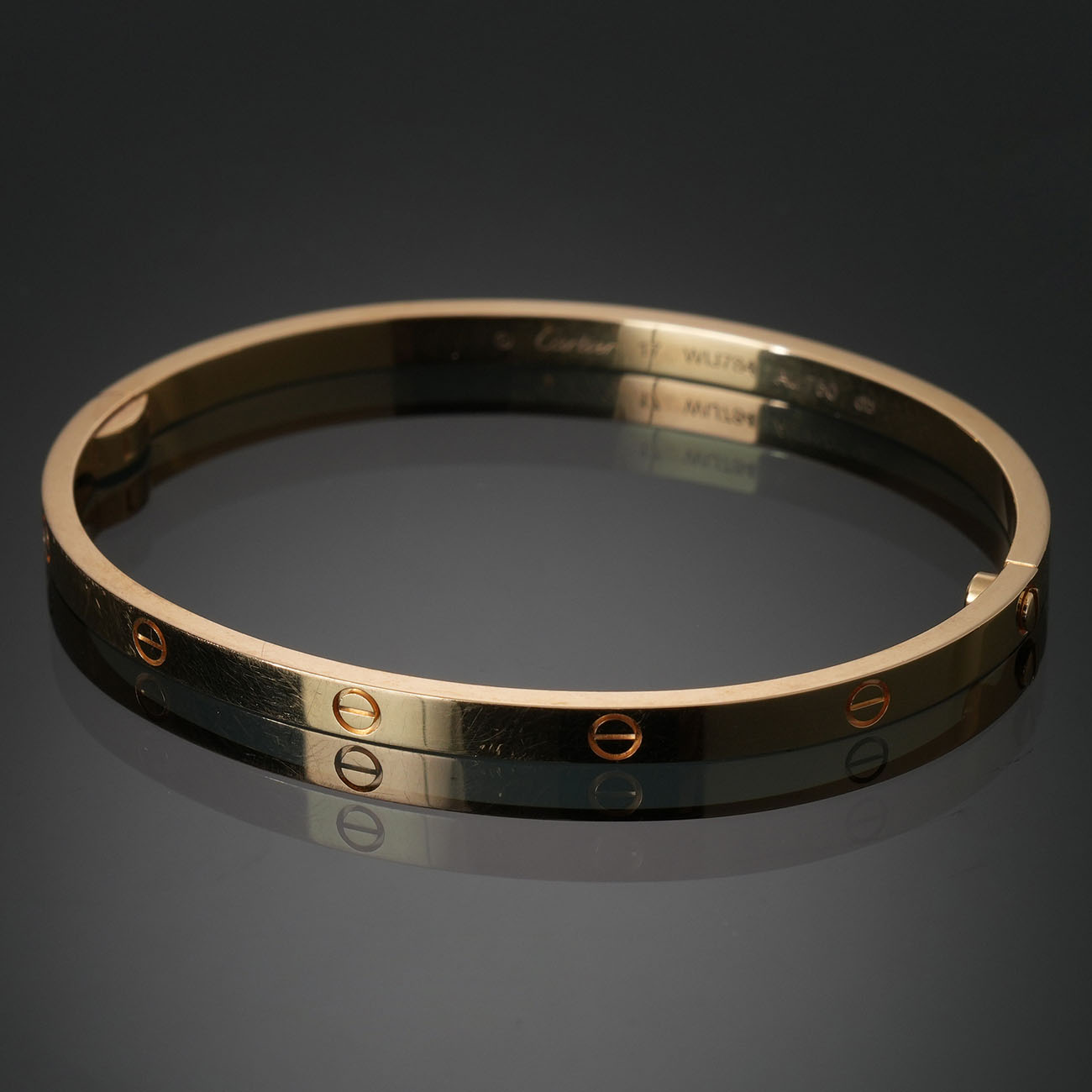 CARTIER(USED)까르띠에 러브 브레이슬릿 SM #17
