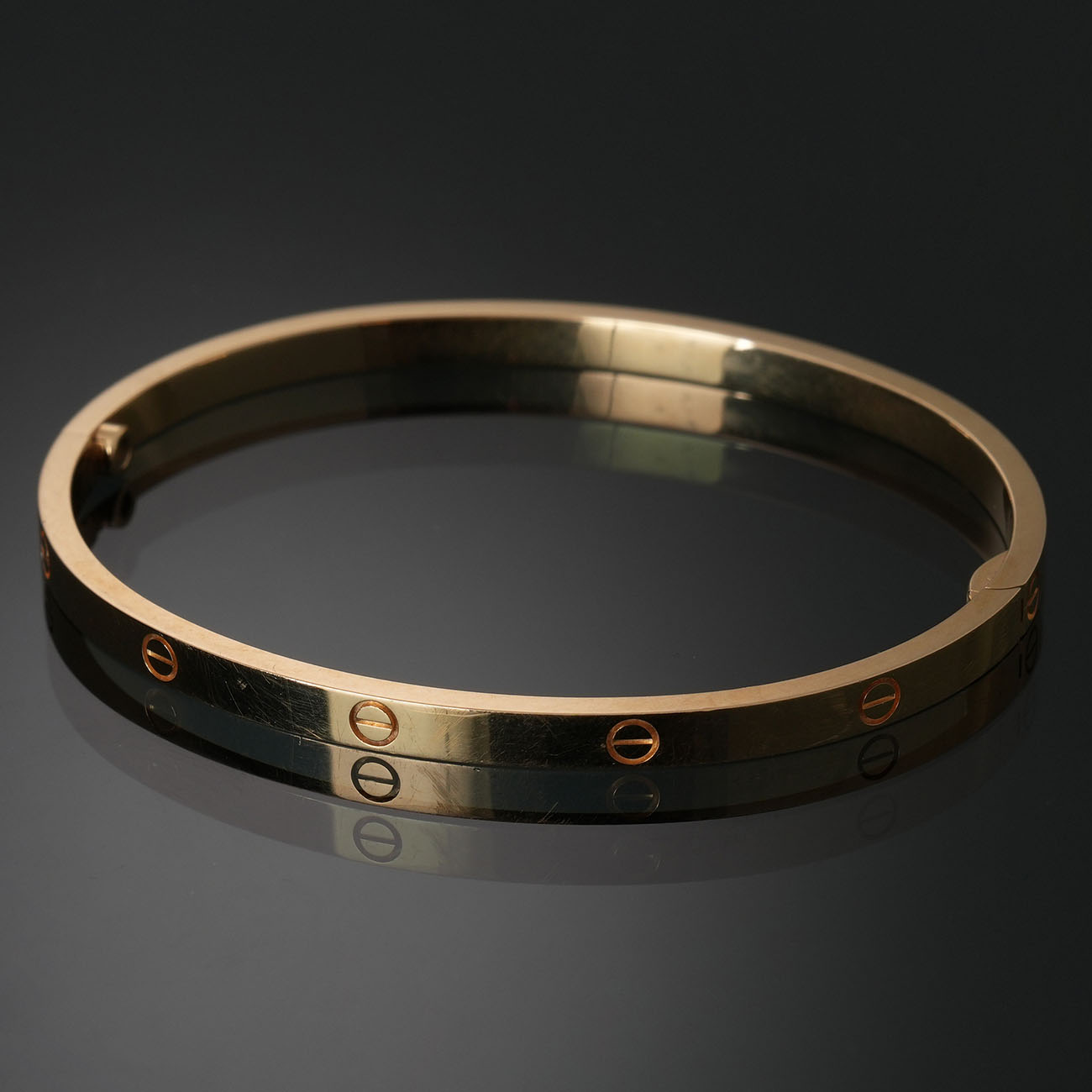 CARTIER(USED)까르띠에 러브 브레이슬릿 SM #17