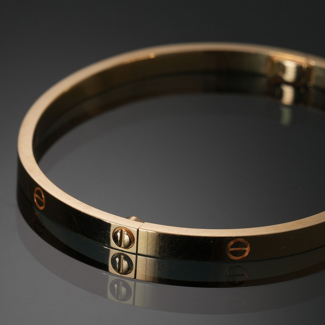 CARTIER(USED)까르띠에 러브 브레이슬릿 SM #17
