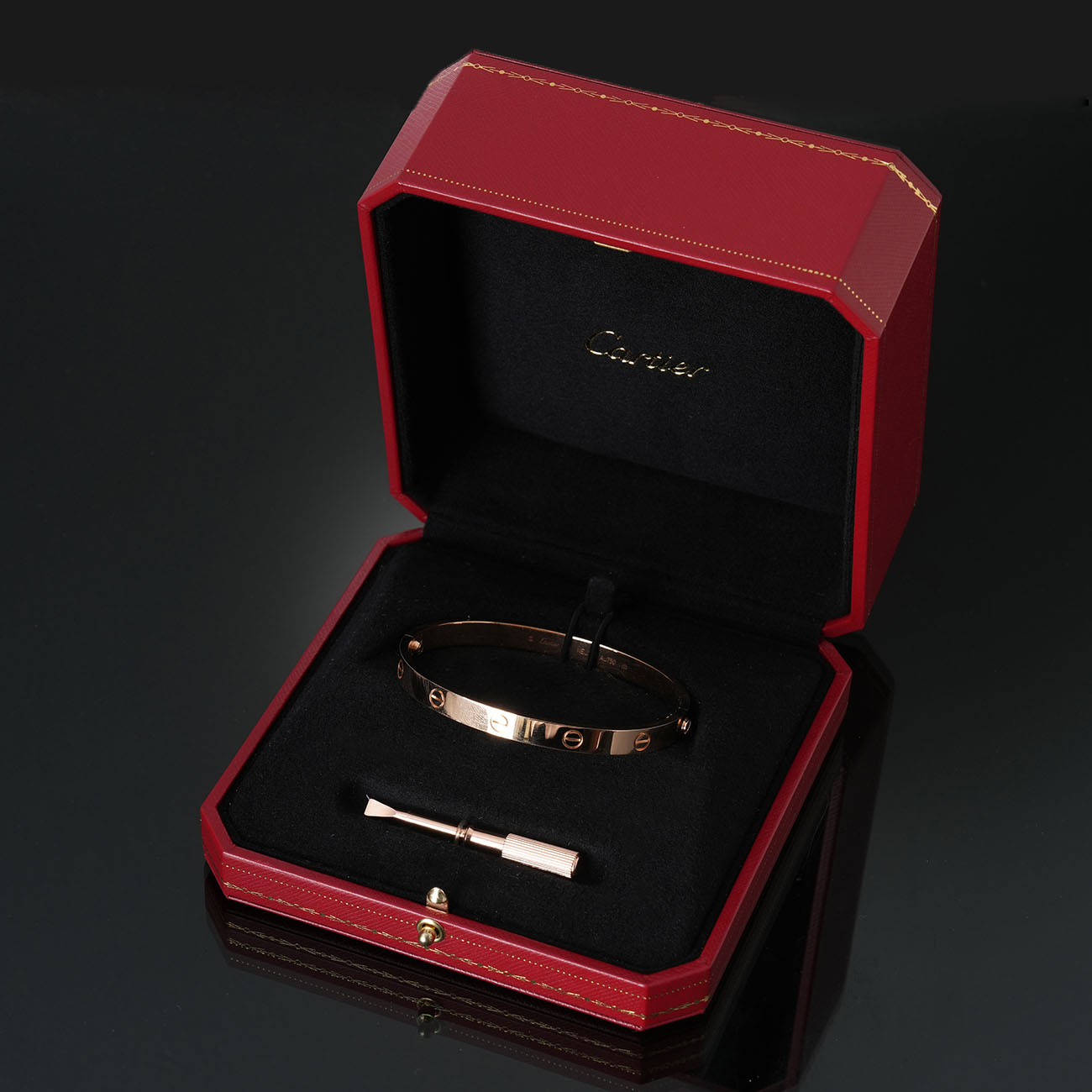 CARTIER(USED)까르띠에 러브 브레이슬릿 #19