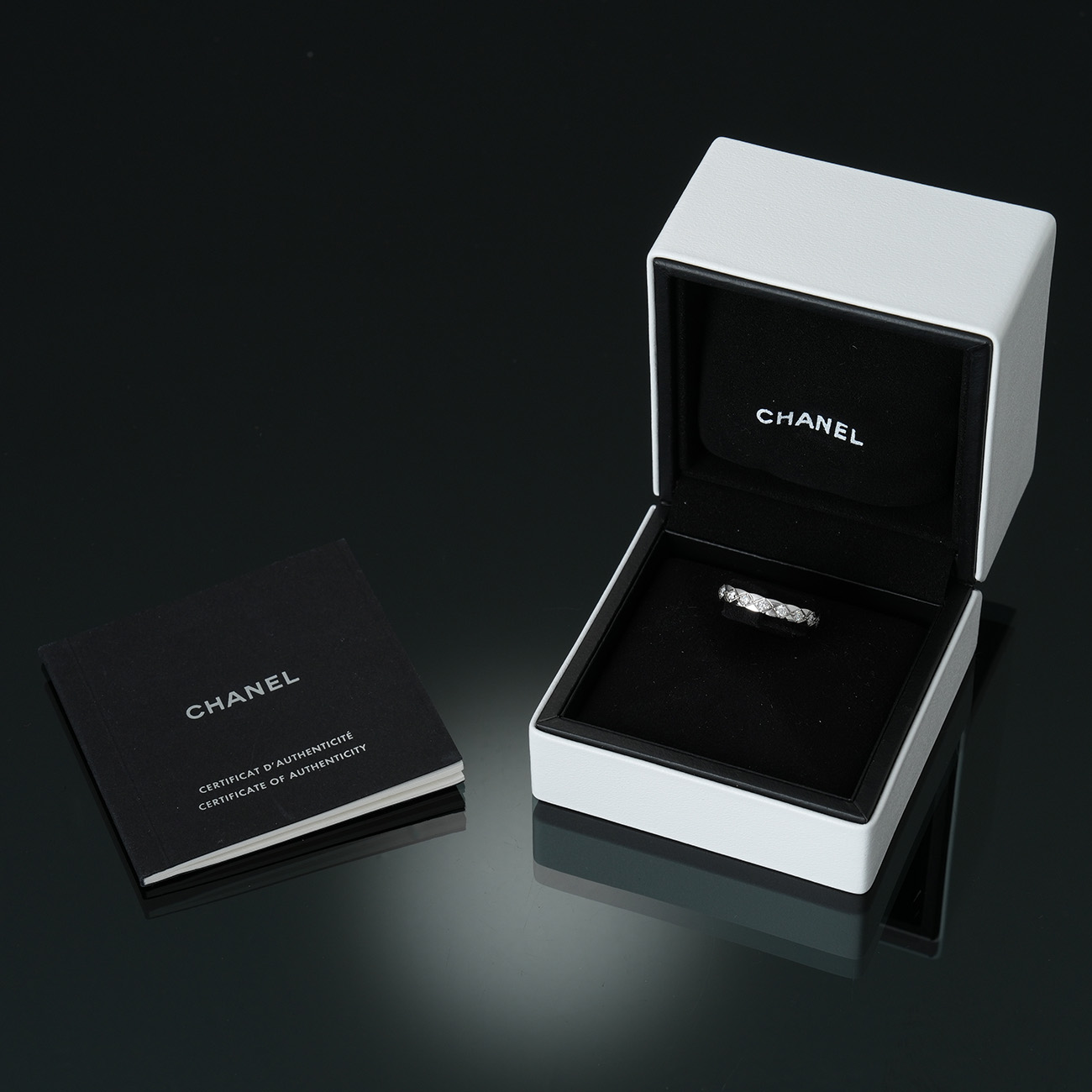 CHANEL(USED)샤넬 다이아 코코크러쉬 링 #49