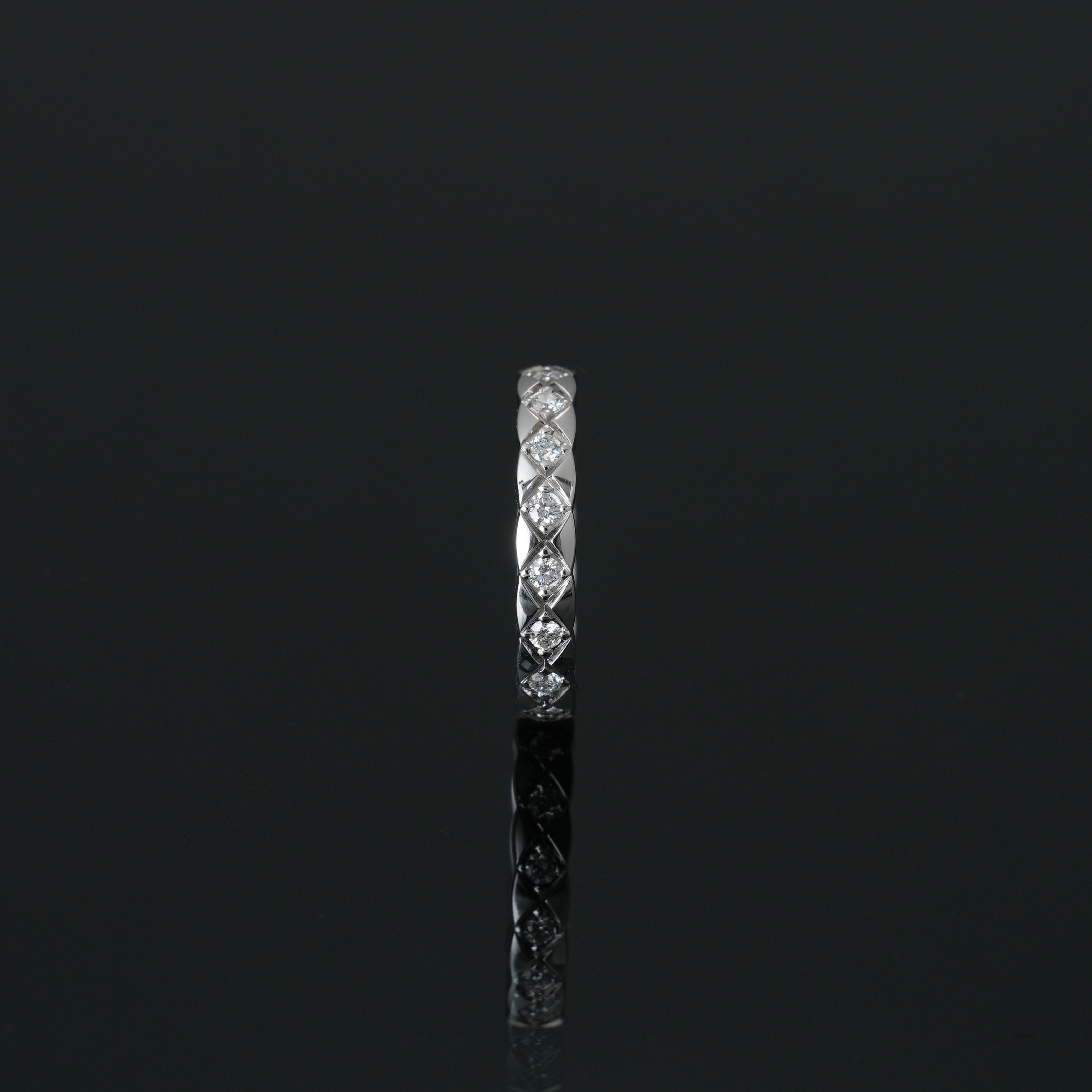 CHANEL(USED)샤넬 다이아 코코크러쉬 링 #49
