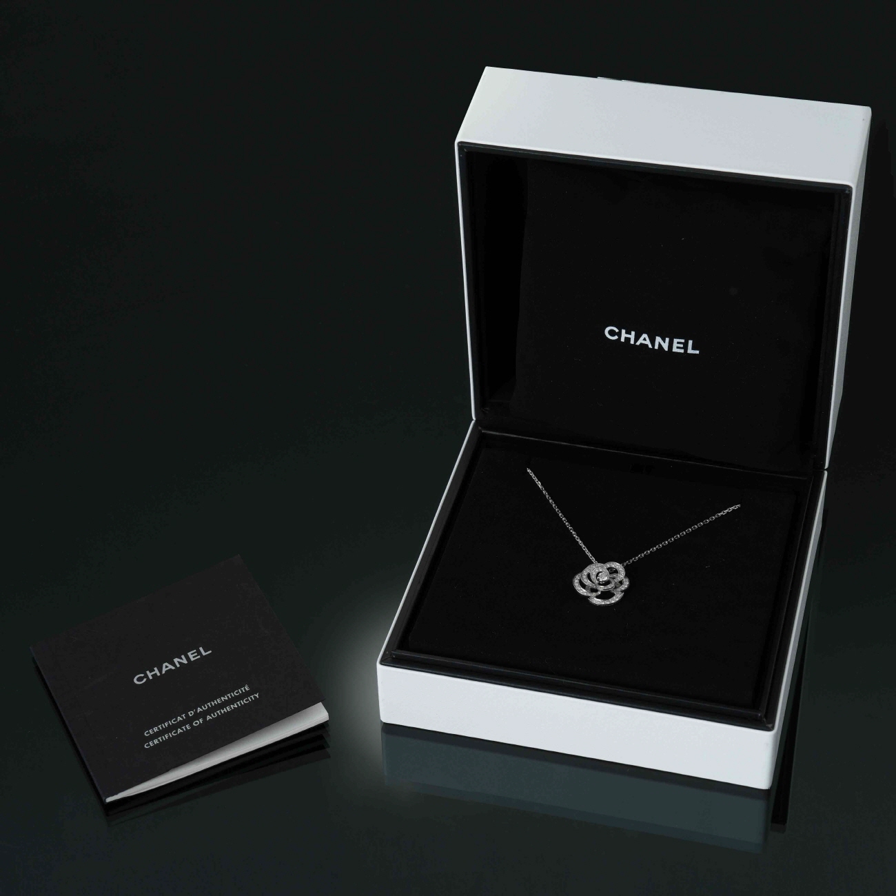 CHANEL(USED)샤넬 J2580 필 드 까멜리아 네크리스