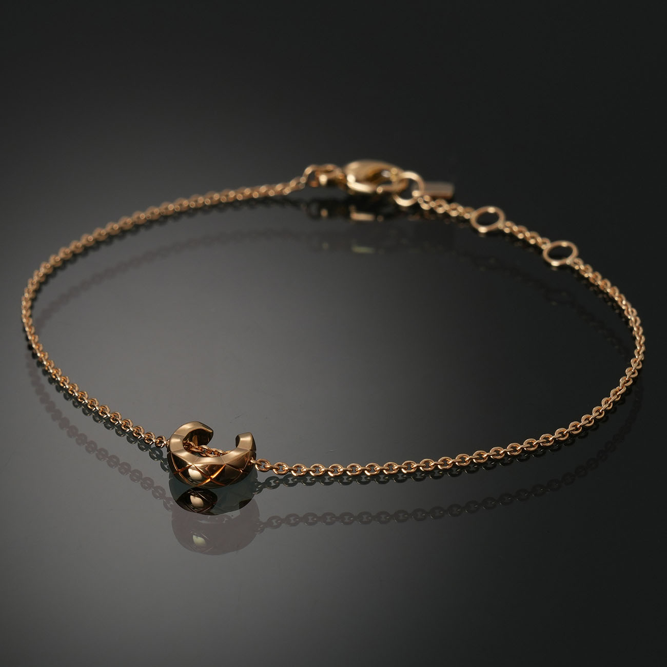 CHANEL(USED)샤넬 코코크러쉬 브레이슬릿 J12365