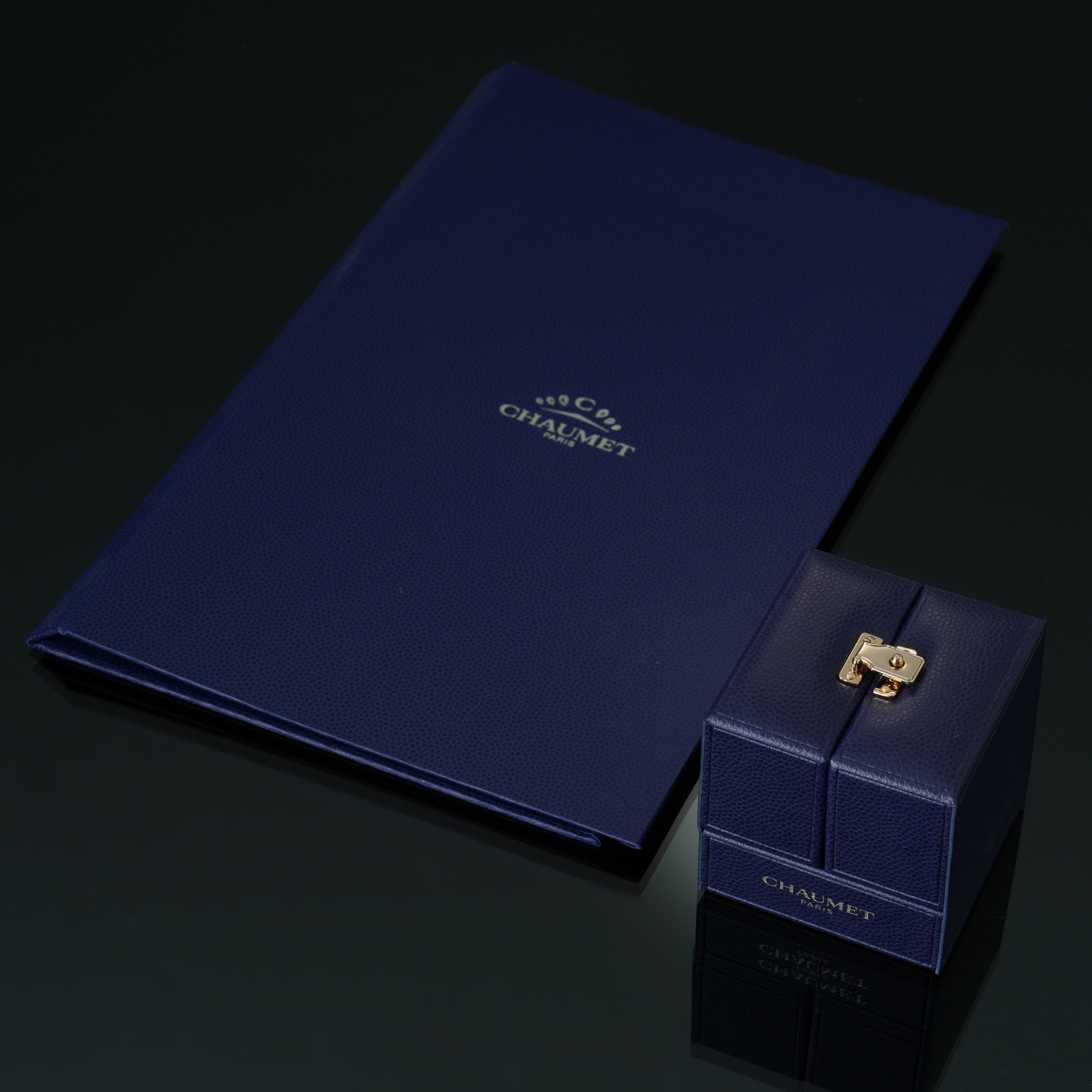 CHAUMET(USED)쇼메 트리옹프 웨딩 밴드 #61