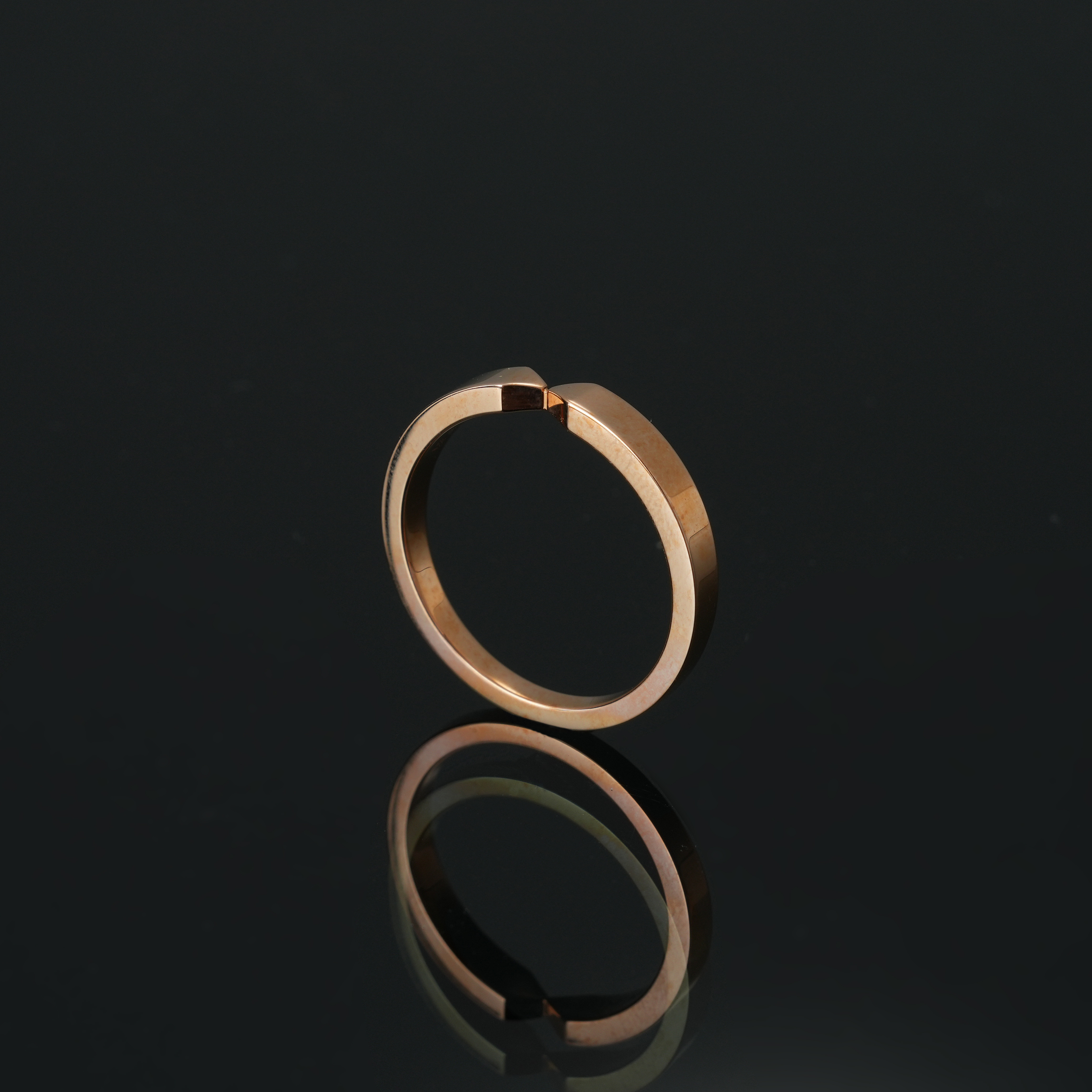 CHAUMET(USED)쇼메 트리옹프 웨딩 밴드 #61