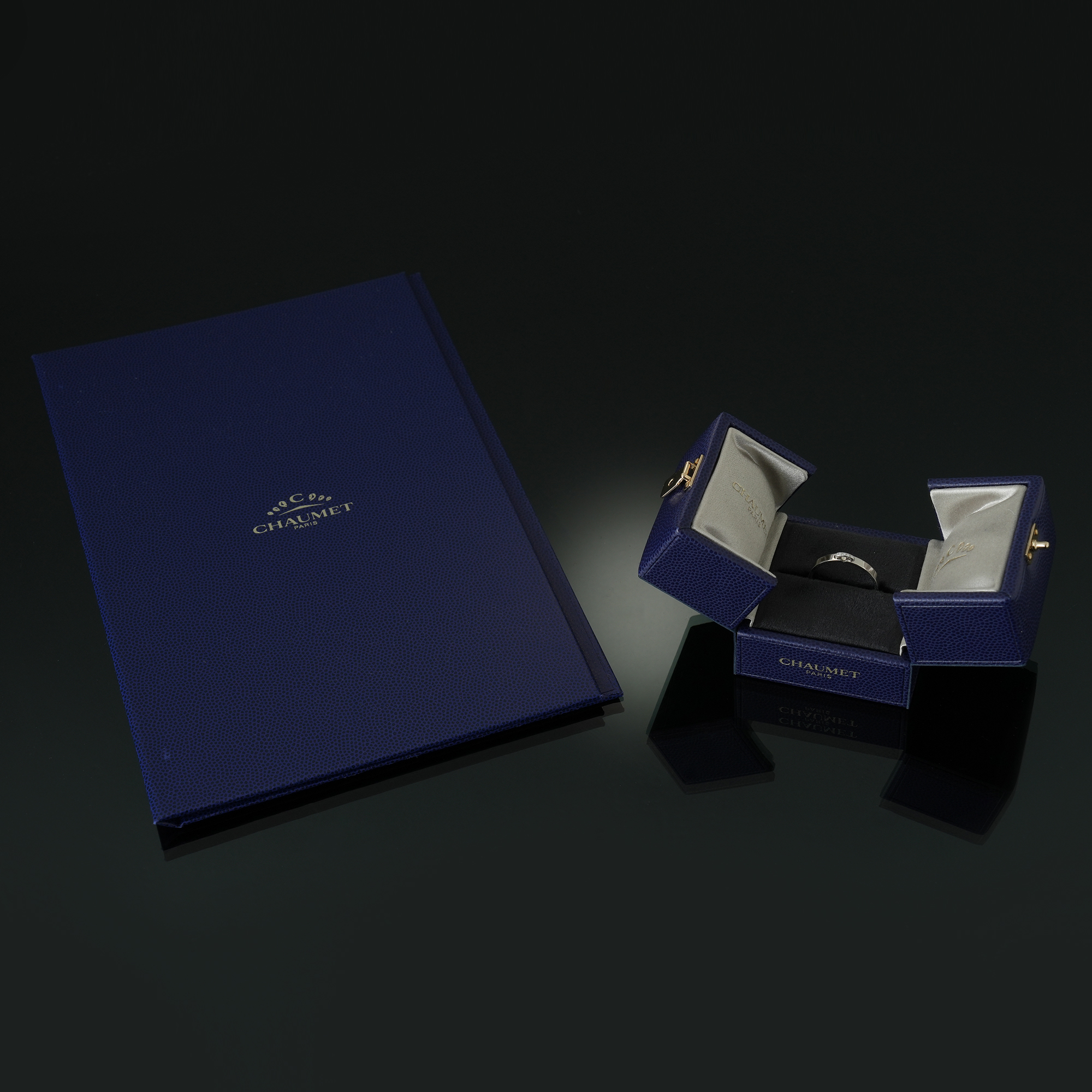 CHAUMET(USED)쇼메 리앙 다이아 웨딩밴드 #62