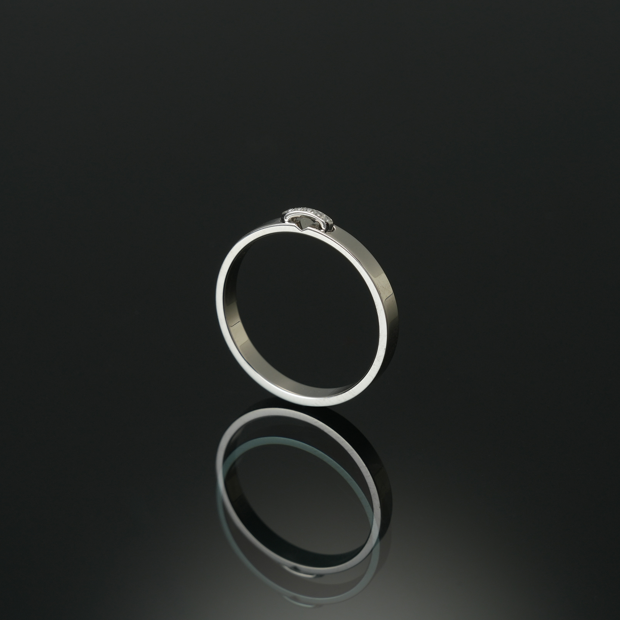 CHAUMET(USED)쇼메 리앙 다이아 웨딩밴드 #62