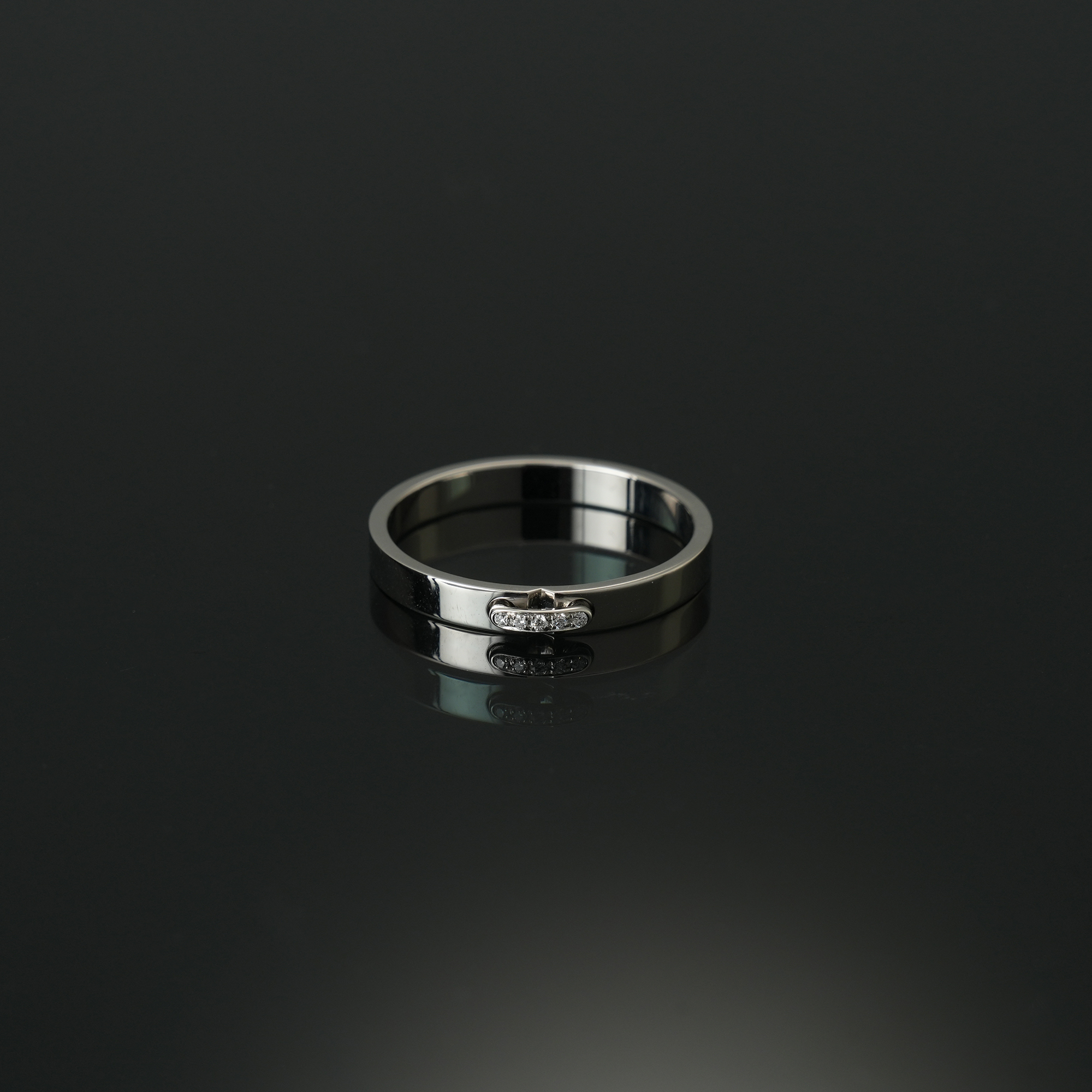 CHAUMET(USED)쇼메 리앙 다이아 웨딩밴드 #62
