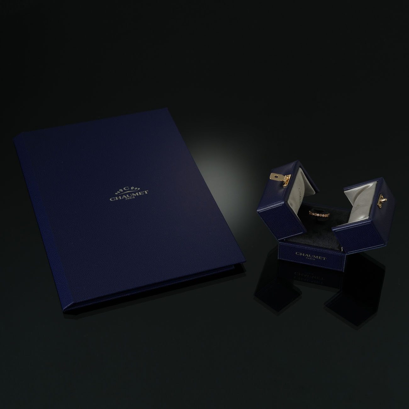 CHAUMET(USED)쇼메 비마이러브 다이아 웨딩밴드 #45