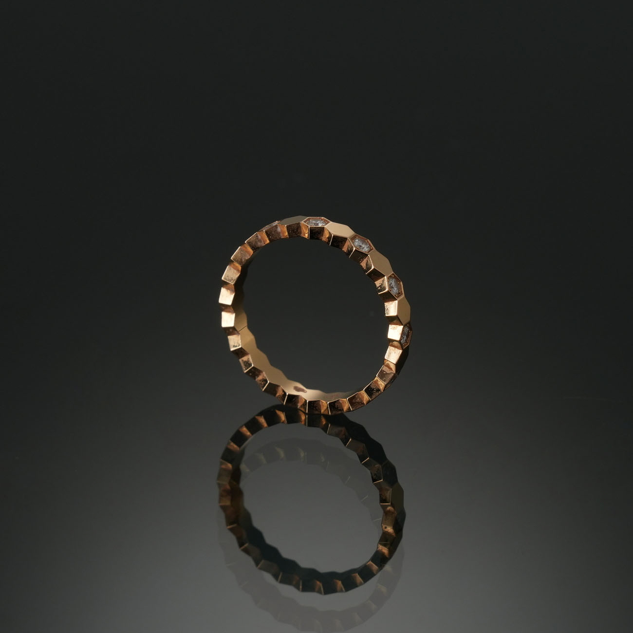 CHAUMET(USED)쇼메 비마이러브 다이아 웨딩밴드 #45
