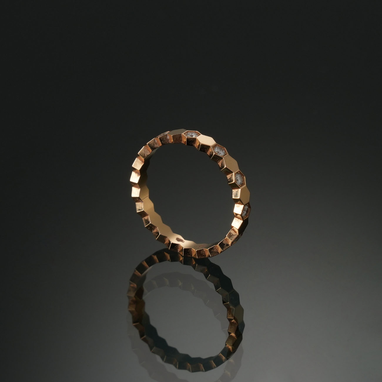 CHAUMET(USED)쇼메 비마이러브 다이아 웨딩밴드 #45