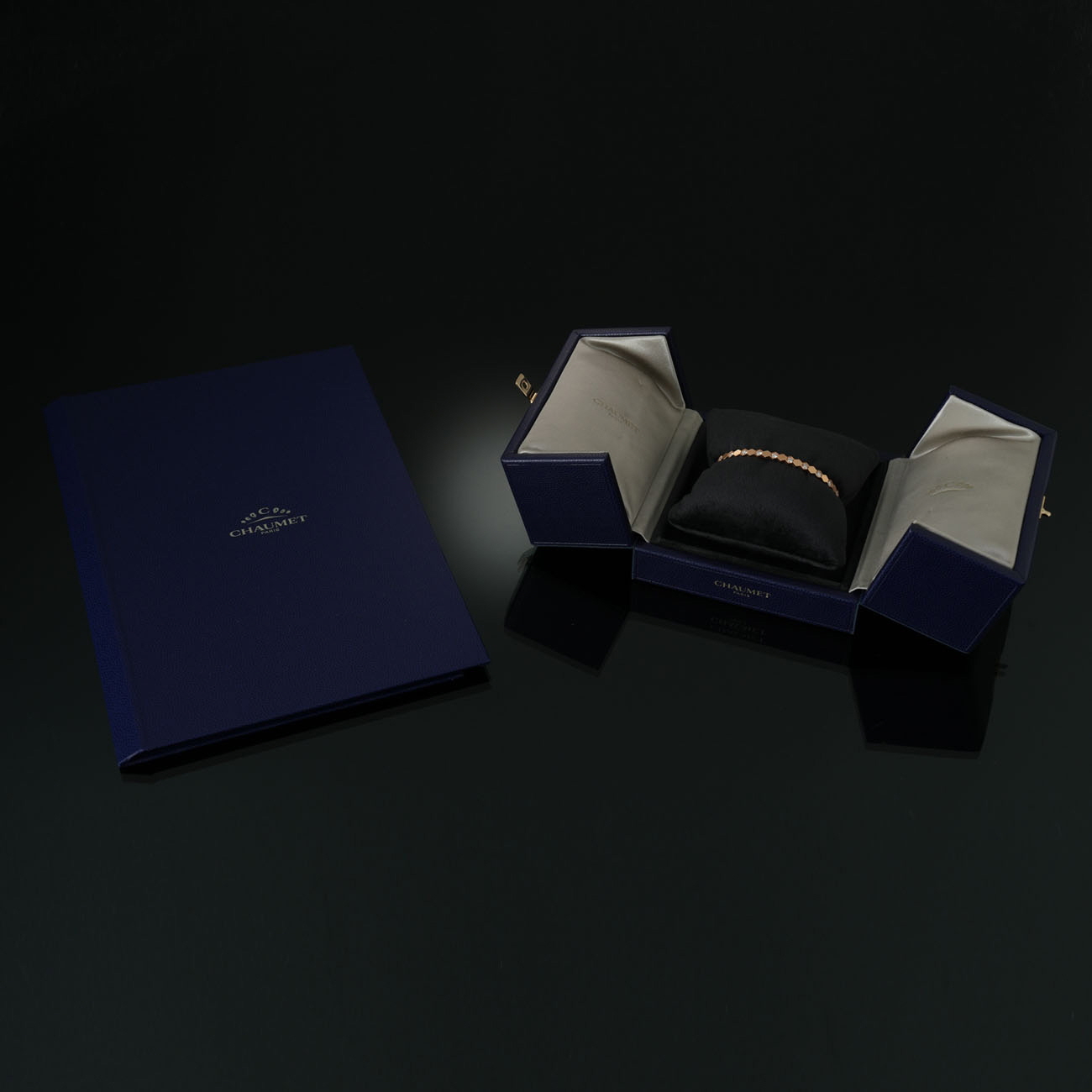 CHAUMET(USED)쇼메 비마이러브 다이아 브레이슬릿 #150