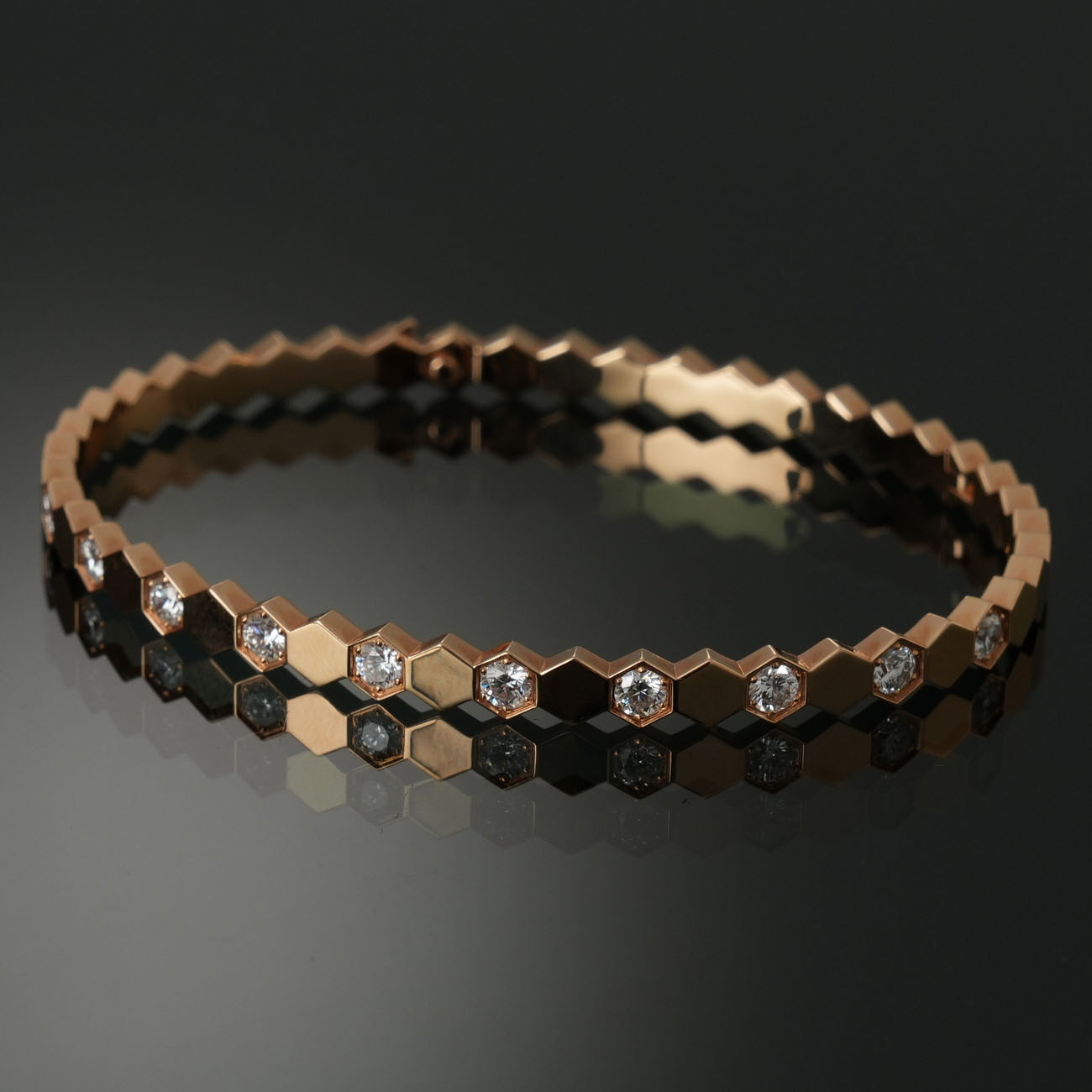 CHAUMET(USED)쇼메 비마이러브 다이아 브레이슬릿 #150