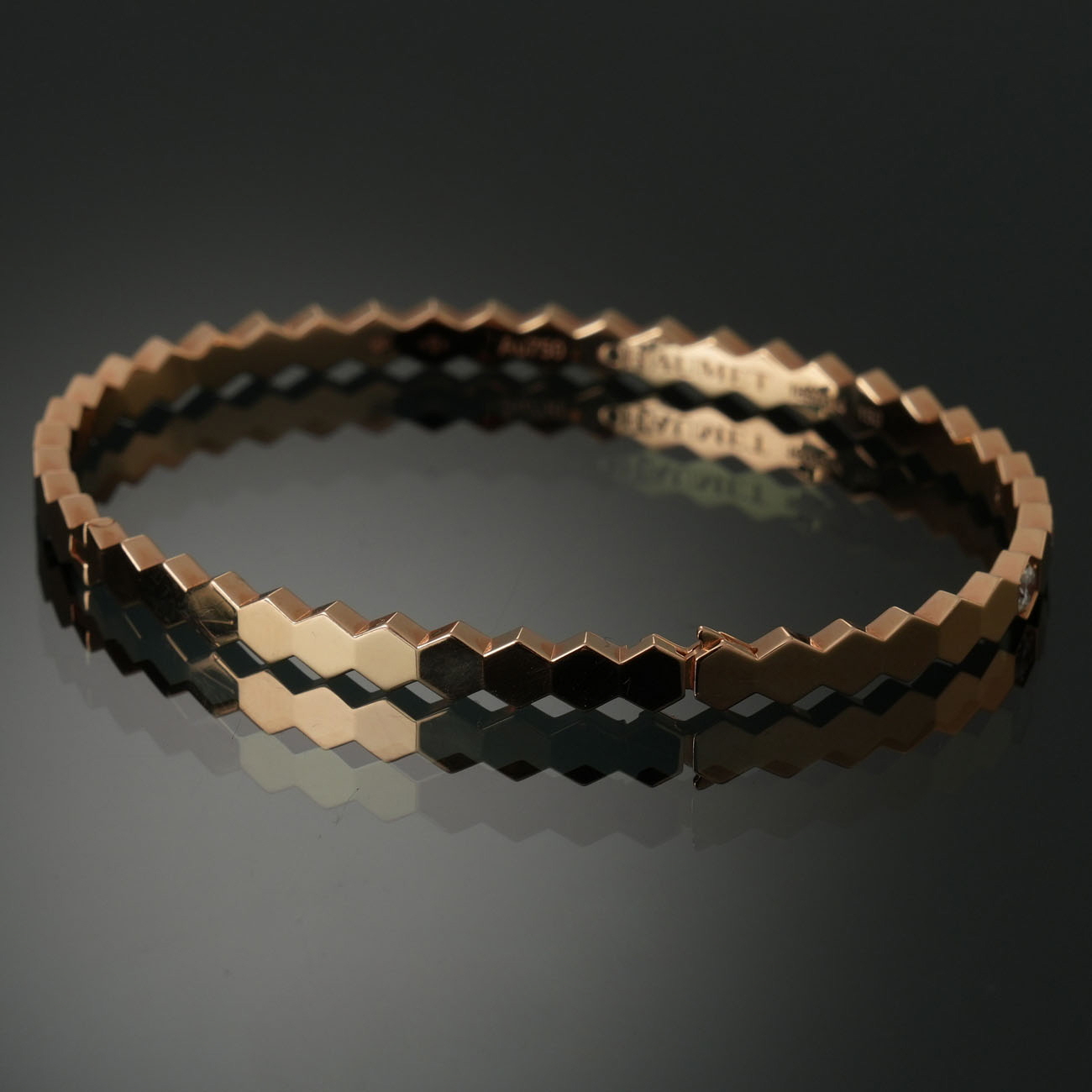 CHAUMET(USED)쇼메 비마이러브 다이아 브레이슬릿 #150