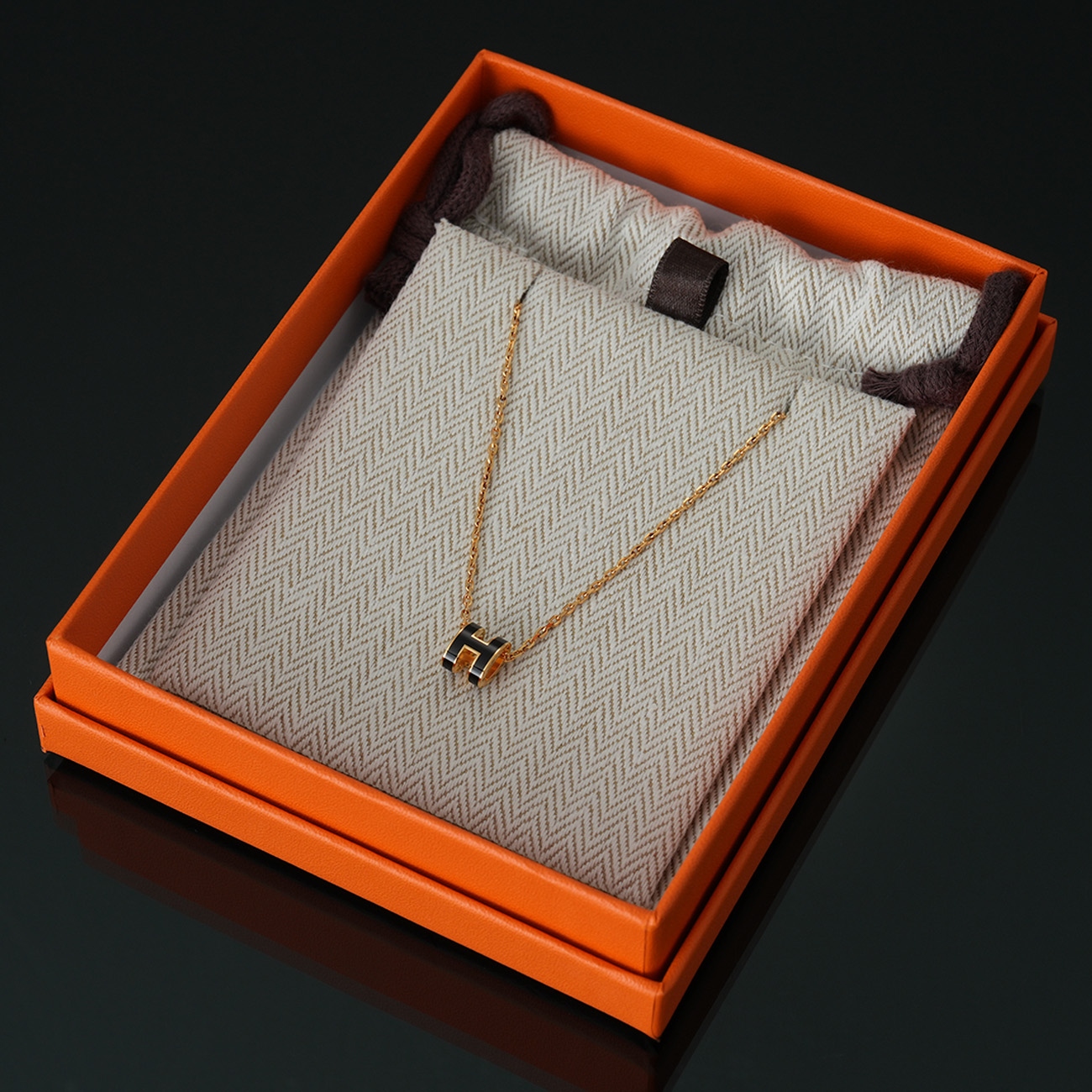HERMES(USED)에르메스 미니 팝아슈 네크리스