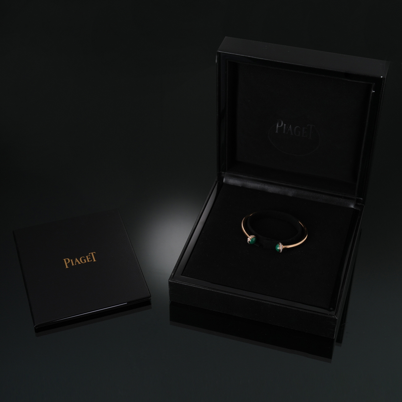 Piaget(USED)피아제 포제션뱅글 미듐 말라카이트 브레이슬릿 #15