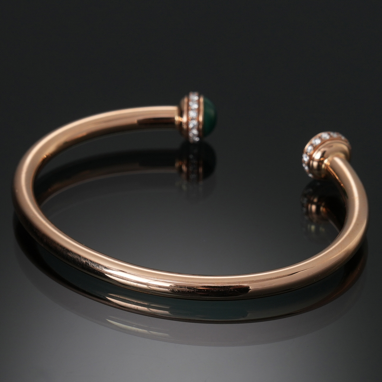 Piaget(USED)피아제 포제션뱅글 미듐 말라카이트 브레이슬릿 #15
