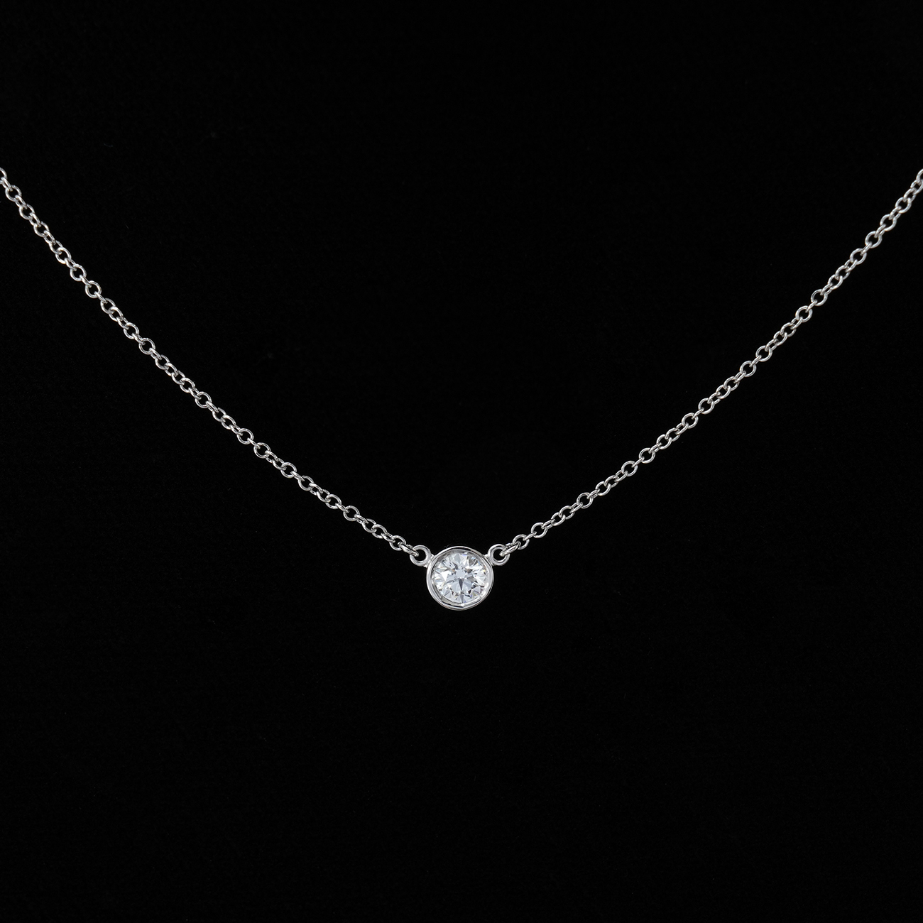 TIFFANY&CO(USED)티파니앤코 0.2CT 다이아 네크리스