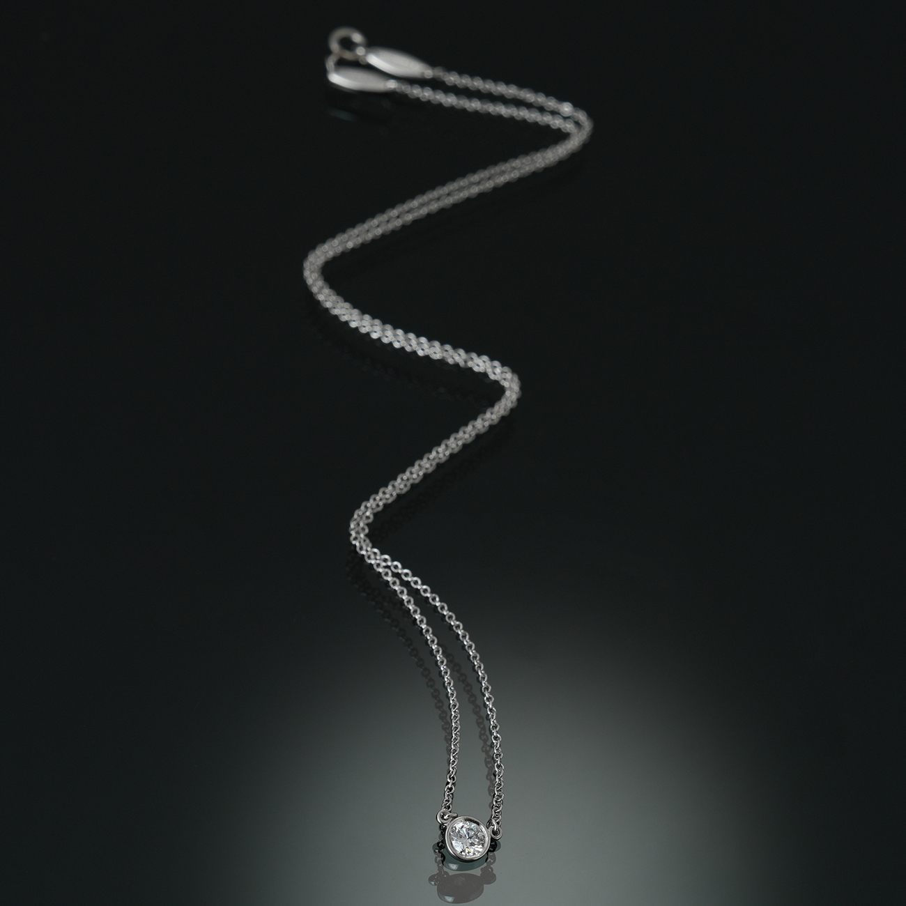 TIFFANY&CO(USED)티파니앤코 0.2CT 다이아 네크리스