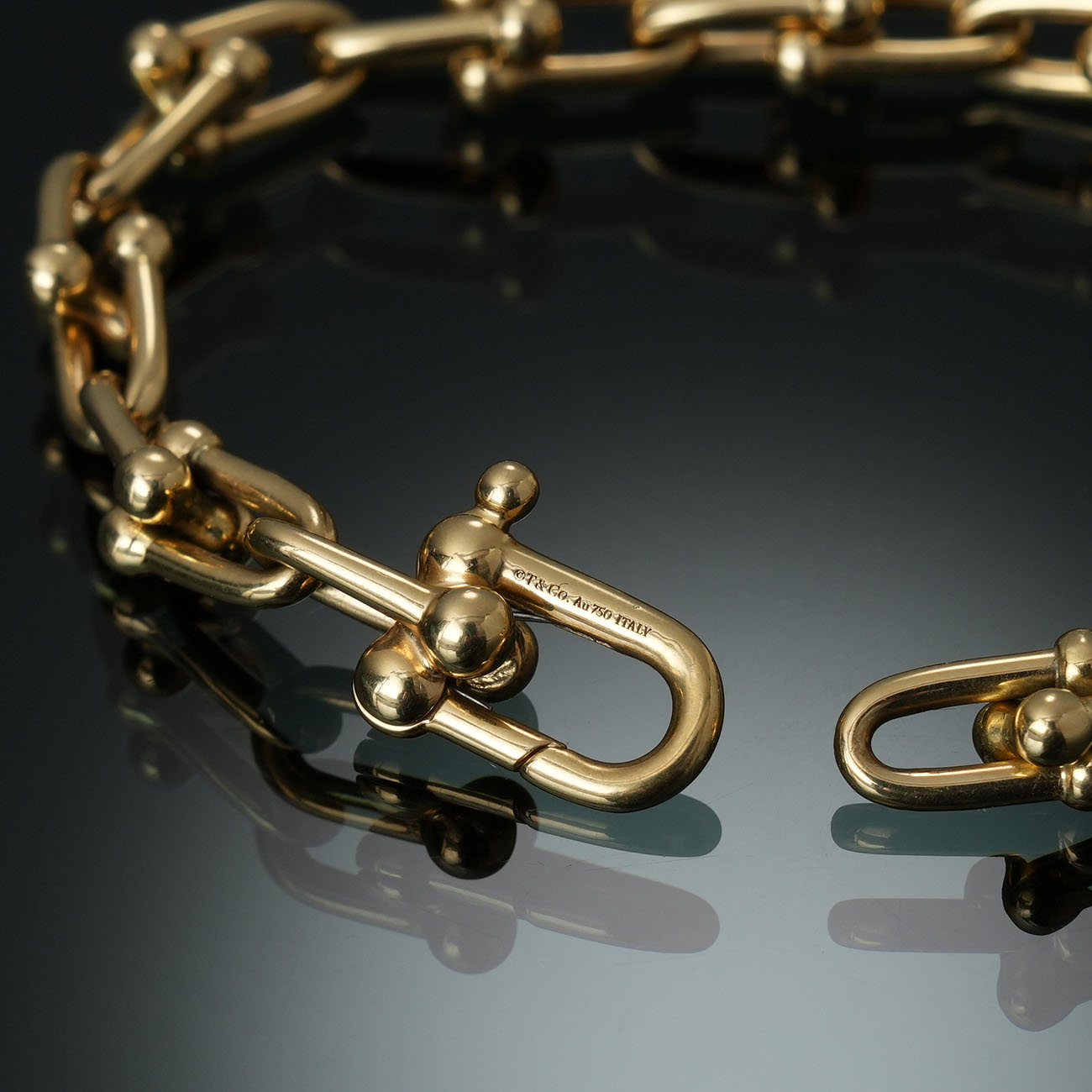 TIFFANY&CO(USED)티파니앤코 링크 브레이슬릿 미듐 #SM