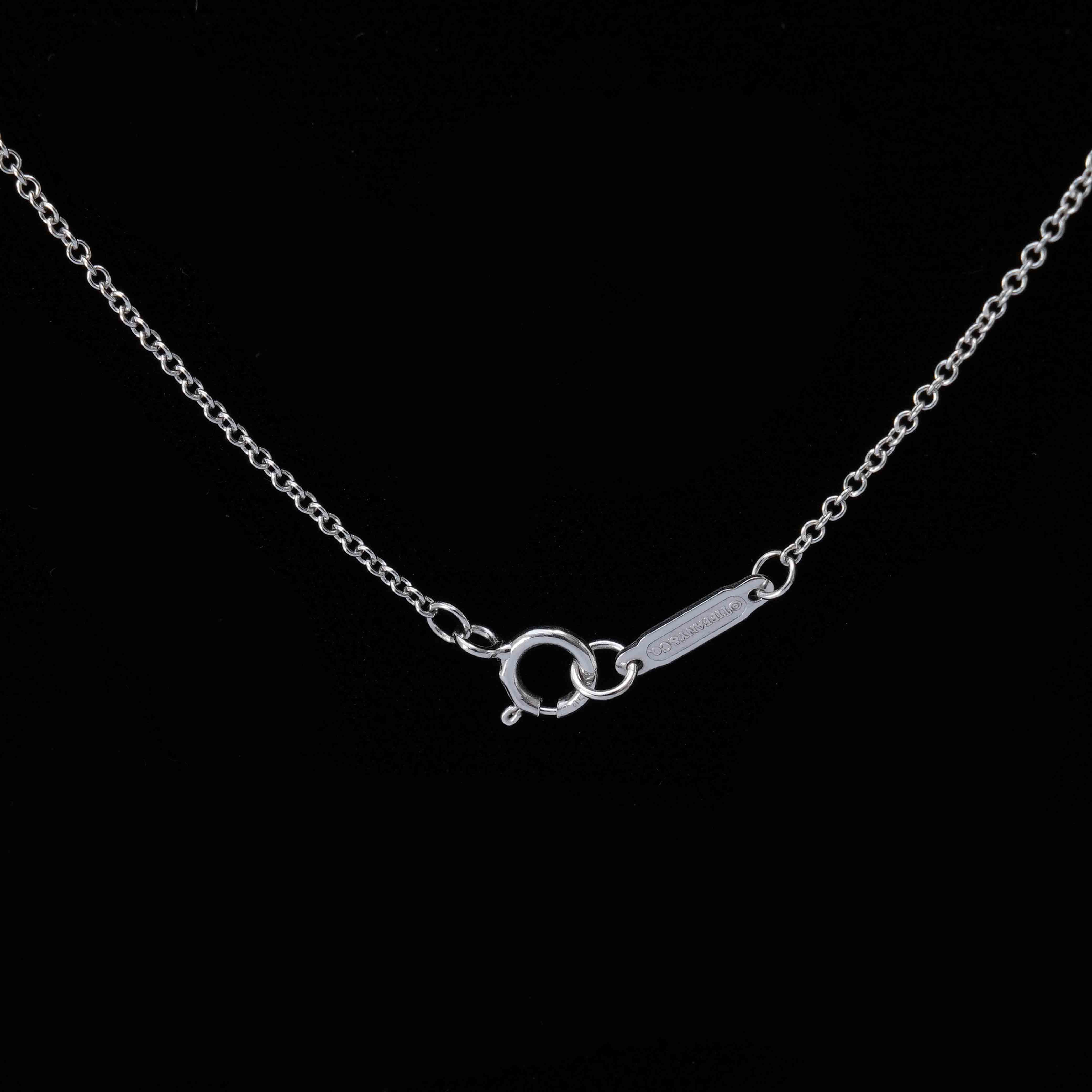 TIFFANY(USED)티파니앤코 다이아 키 펜던트 네크리스