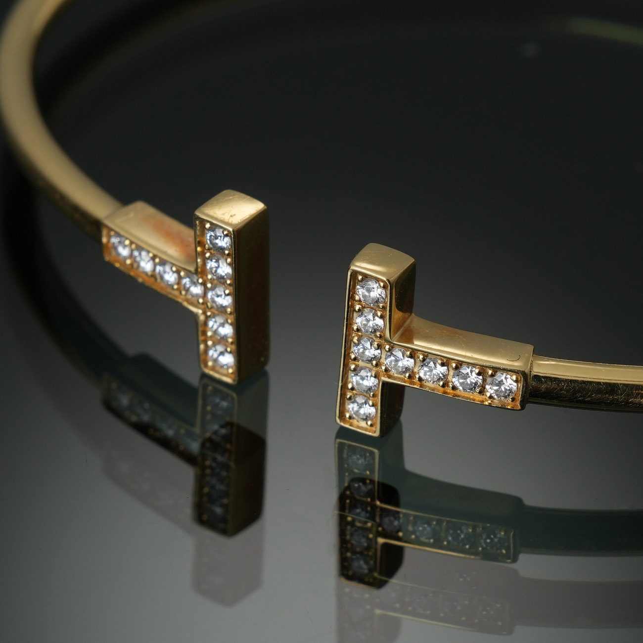 TIFFANY&CO(USED)티파니앤코 다이아 T 와이어 브레이슬릿
