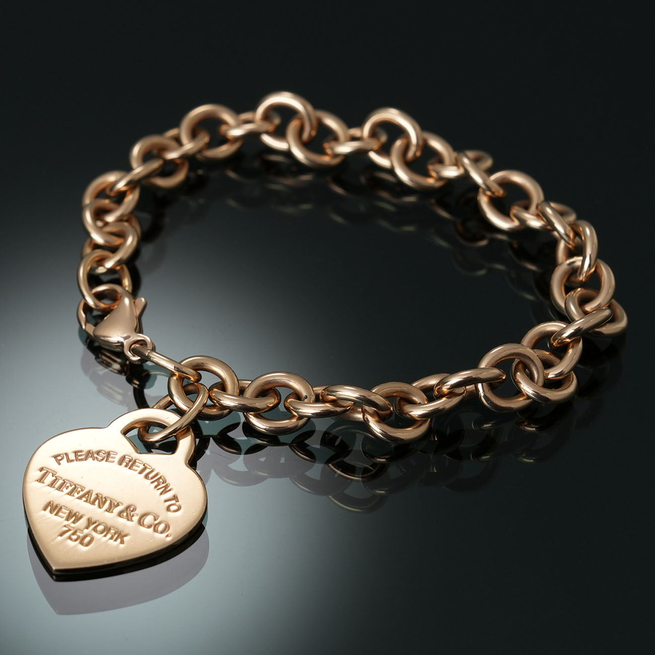 TIFFANY&CO(USED)티파니앤코 하트 태그 브레이슬릿