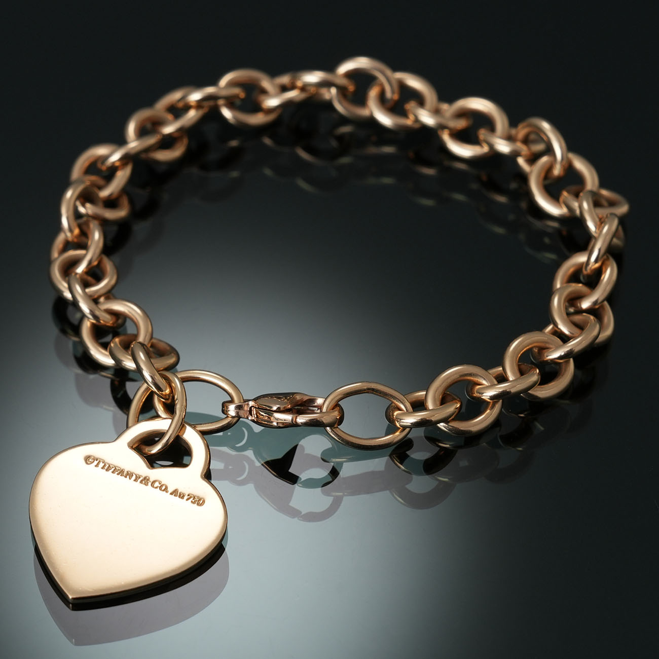 TIFFANY&CO(USED)티파니앤코 하트 태그 브레이슬릿