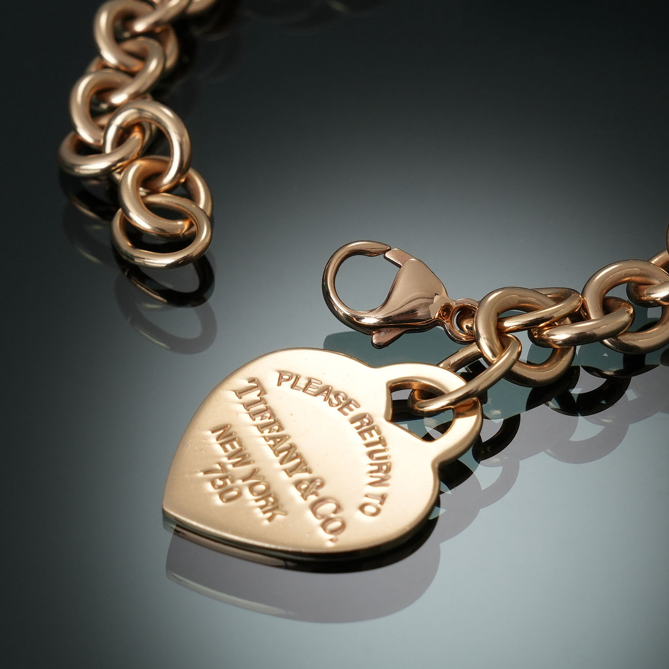 TIFFANY&CO(USED)티파니앤코 하트 태그 브레이슬릿