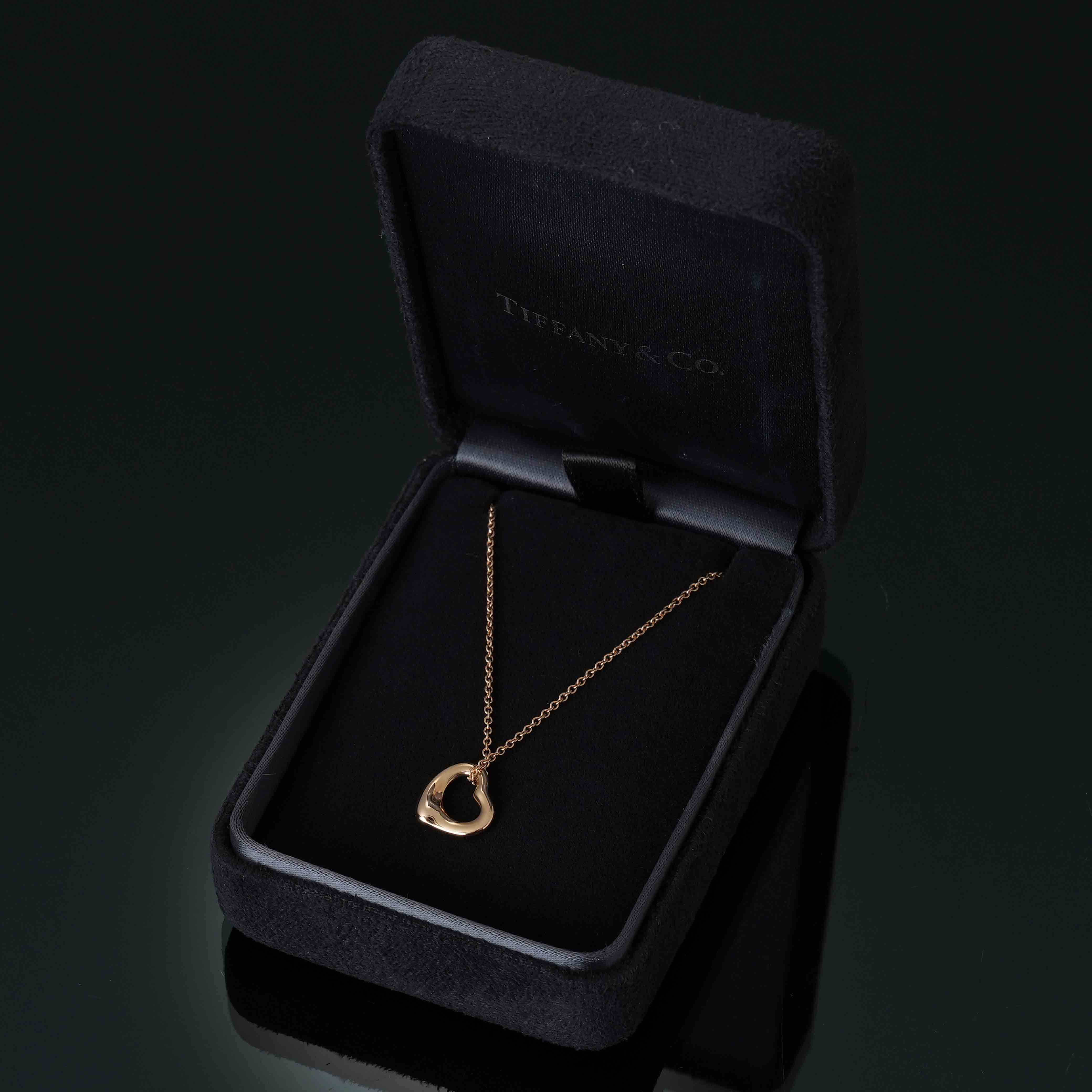 TIFFANY&CO(USED)티파니앤코 엘사 퍼레티 오픈하트 네크리스 | 캉카스백화점