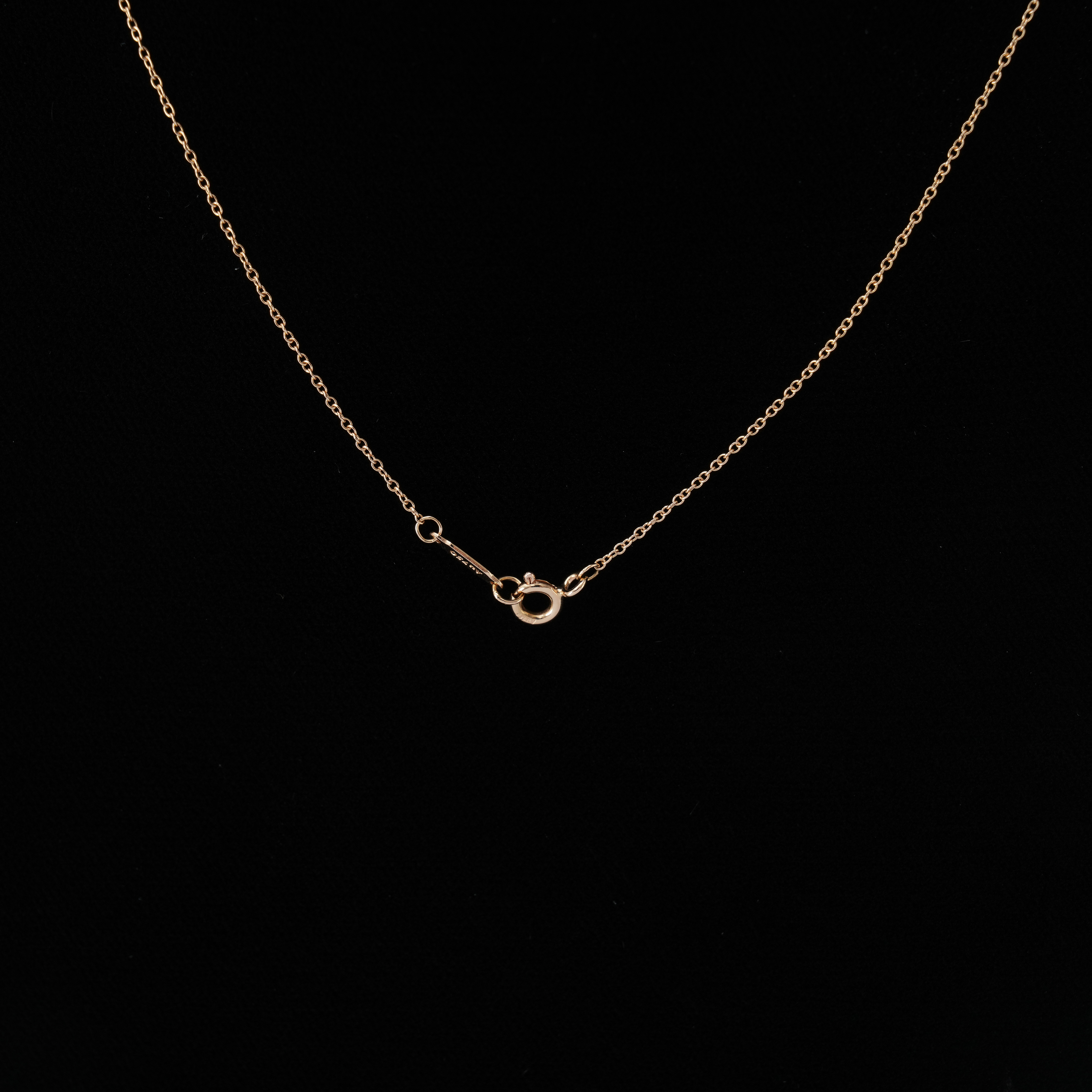 TIFFANY(USED)티파니 다이아 T 스마일 네크리스