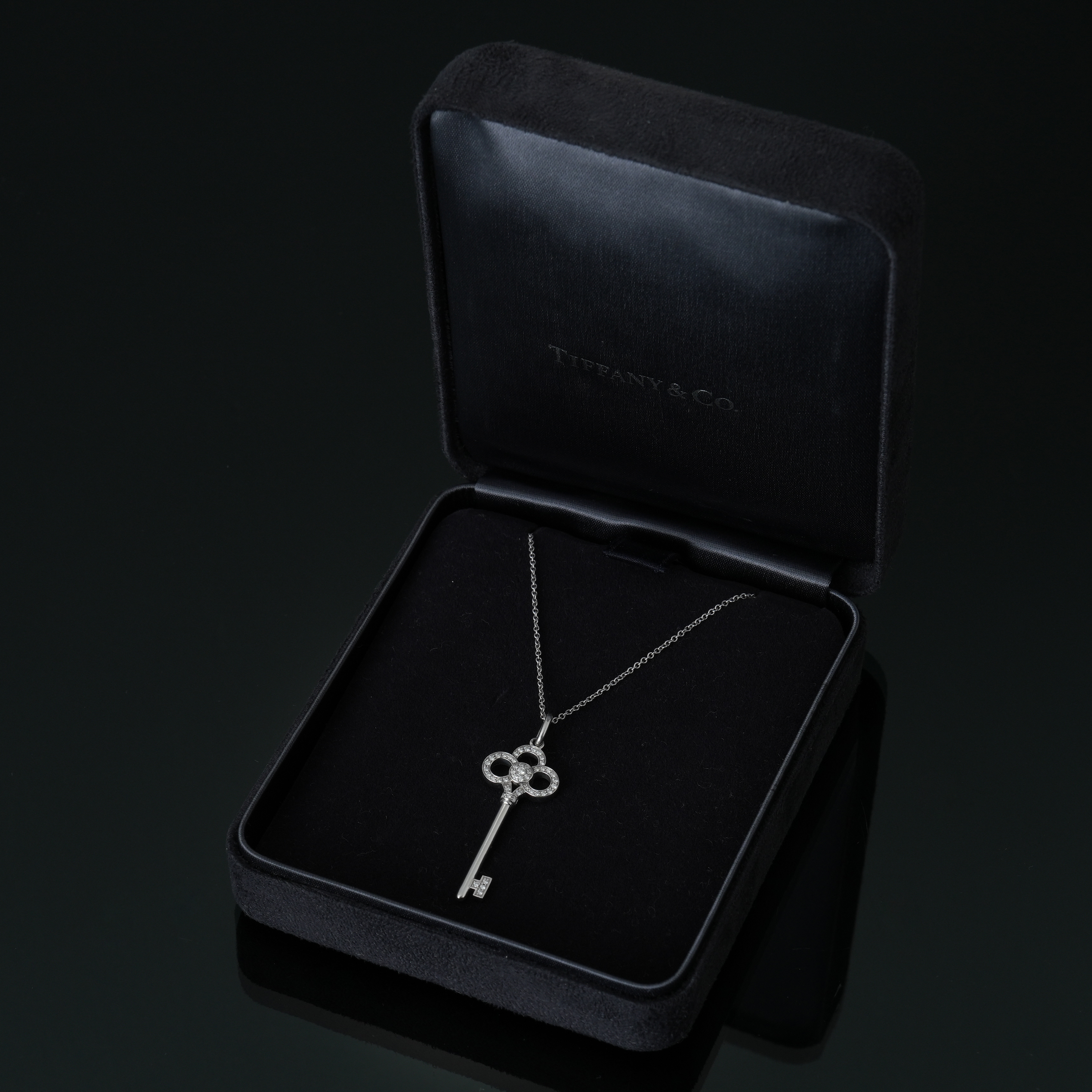 TIFFANY(USED)티파니 다이아 키 팬던트