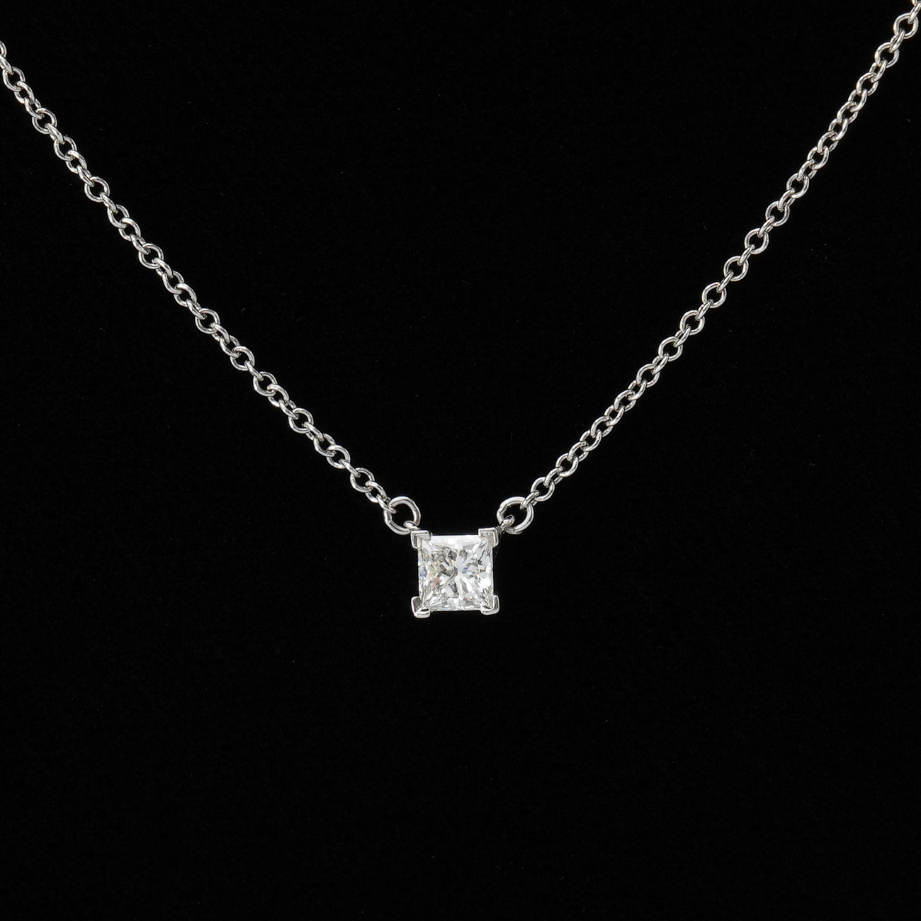 TIFFANY(USED)티파니앤코 0.22CT 다이아 네크리스