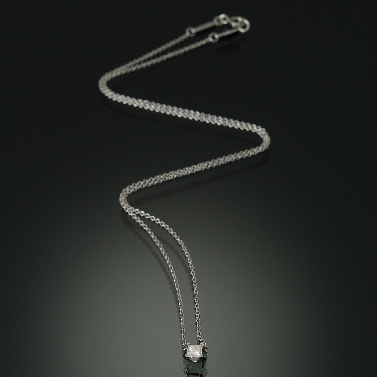 TIFFANY(USED)티파니앤코 0.22CT 다이아 네크리스