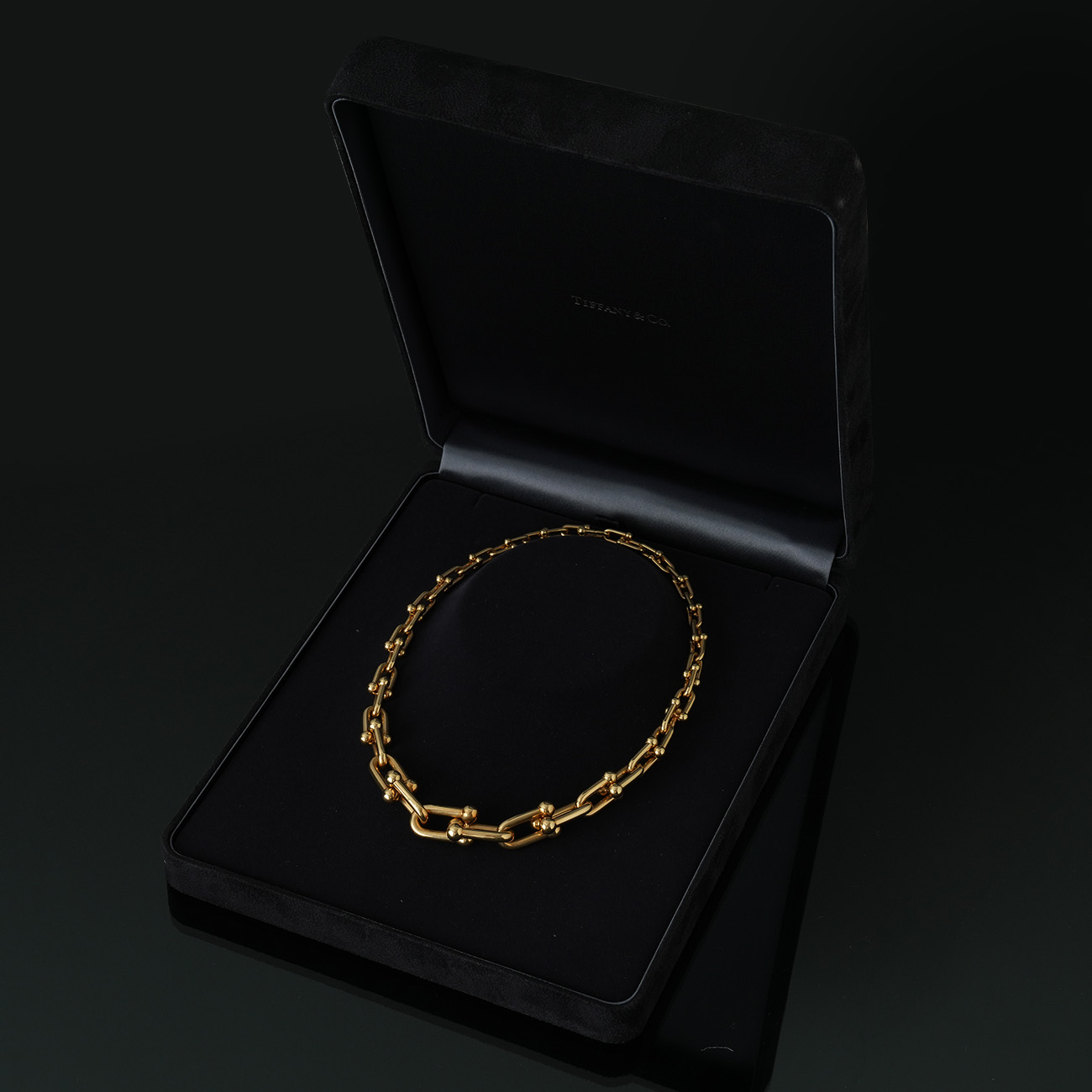 TIFFANY&CO(USED)티파니앤코 그레듀에이티드 링크 네크리스