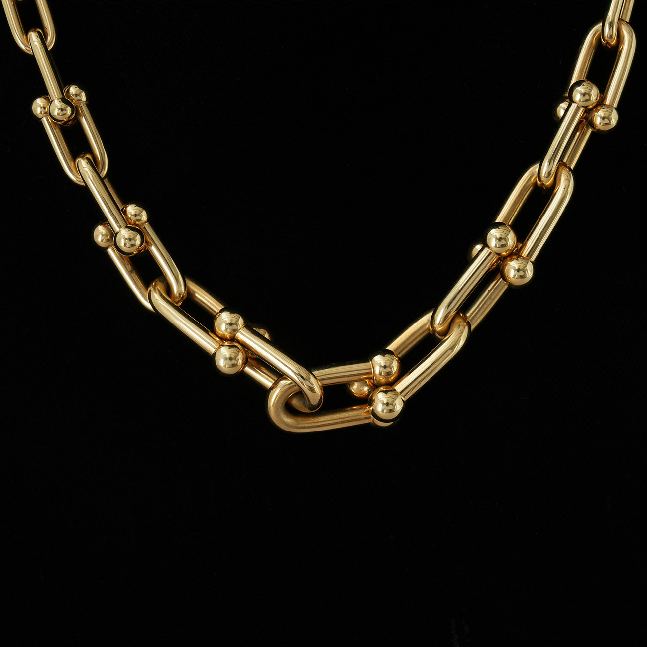 TIFFANY&CO(USED)티파니앤코 그레듀에이티드 링크 네크리스