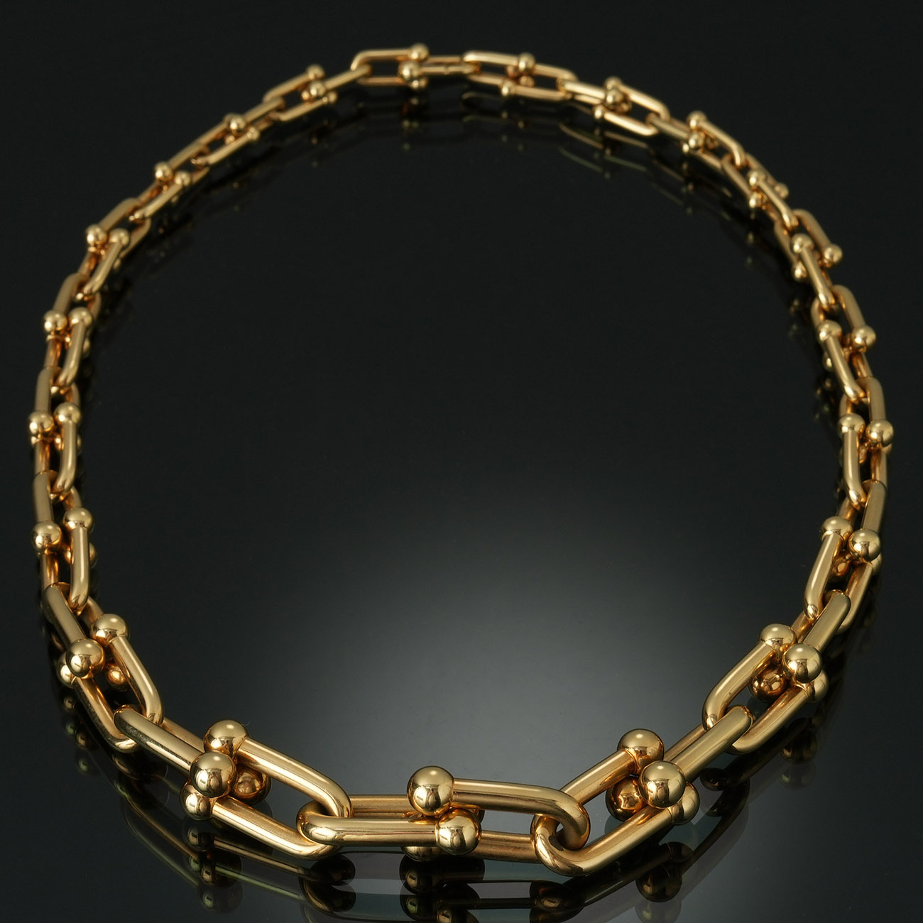 TIFFANY&CO(USED)티파니앤코 그레듀에이티드 링크 네크리스