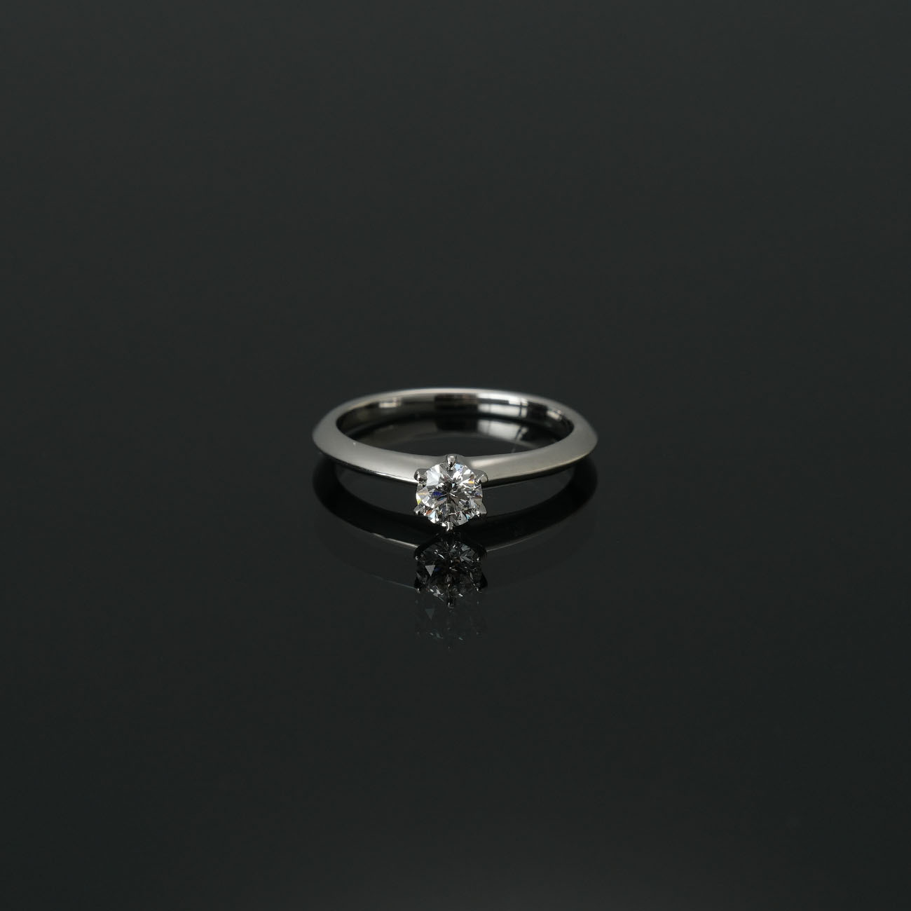 TIFFANY&CO(USED)티파니앤코 다이아 웨딩링 0.33ct # 00