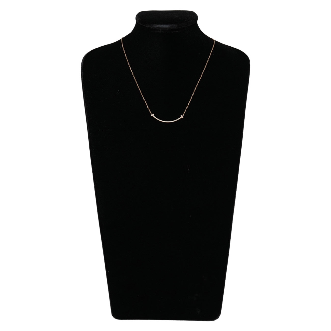 TIFFANY&CO(USED)티파니앤코 다이아 티 스마일 네크리스 SM