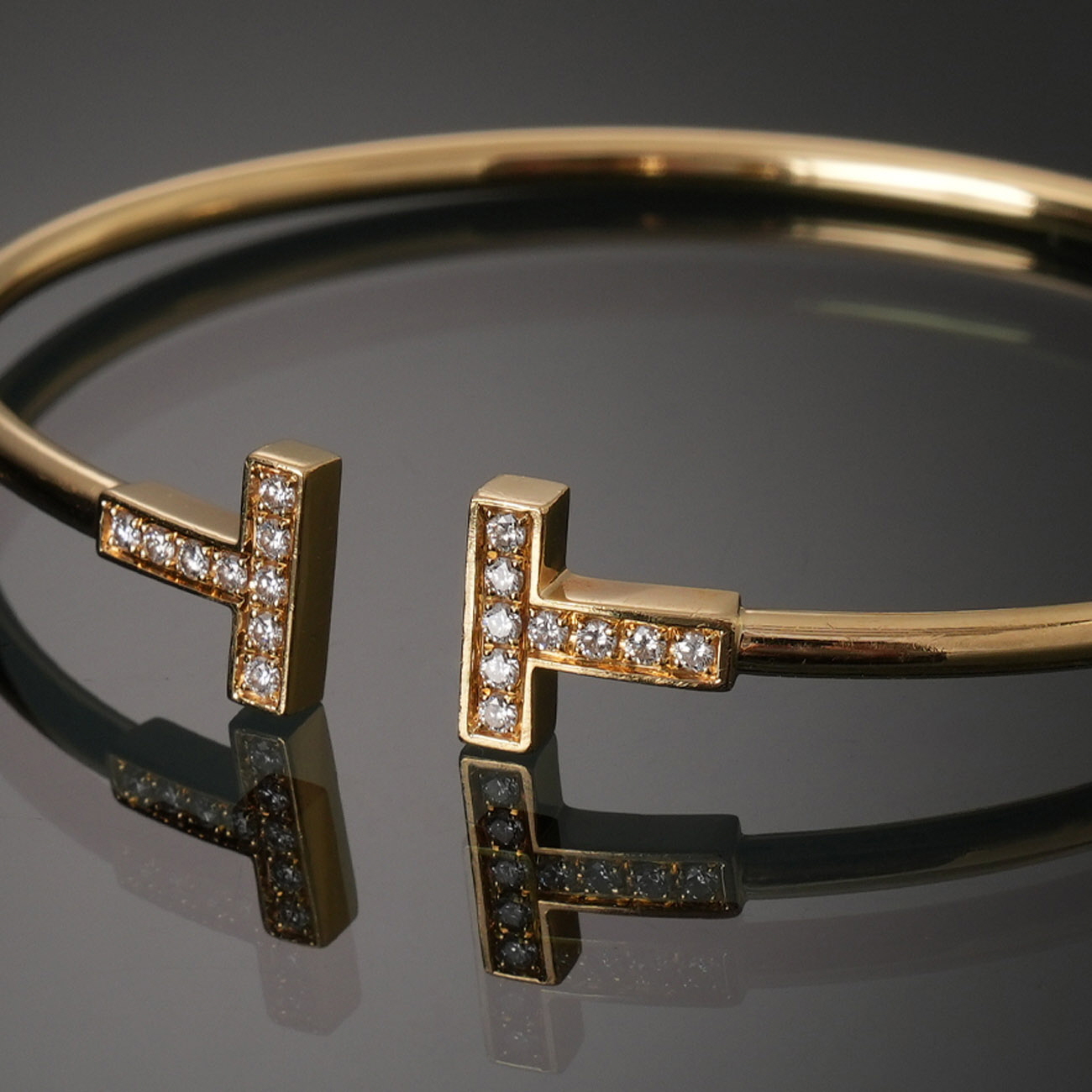 TIFFANY&CO(USED)티파니앤코 티 와이어 다이아 브레이슬릿
