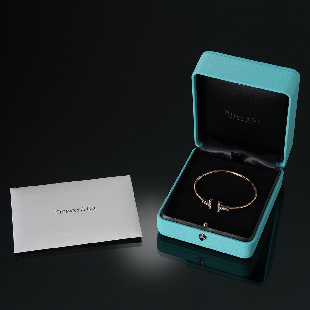 TIFFANY&CO(USED)티파니앤코다이아 티 와이어 브레이슬릿 #SM