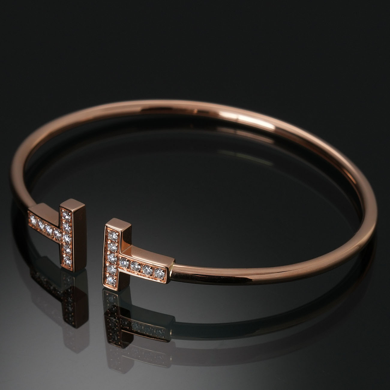 TIFFANY&CO(USED)티파니앤코다이아 티 와이어 브레이슬릿 #SM