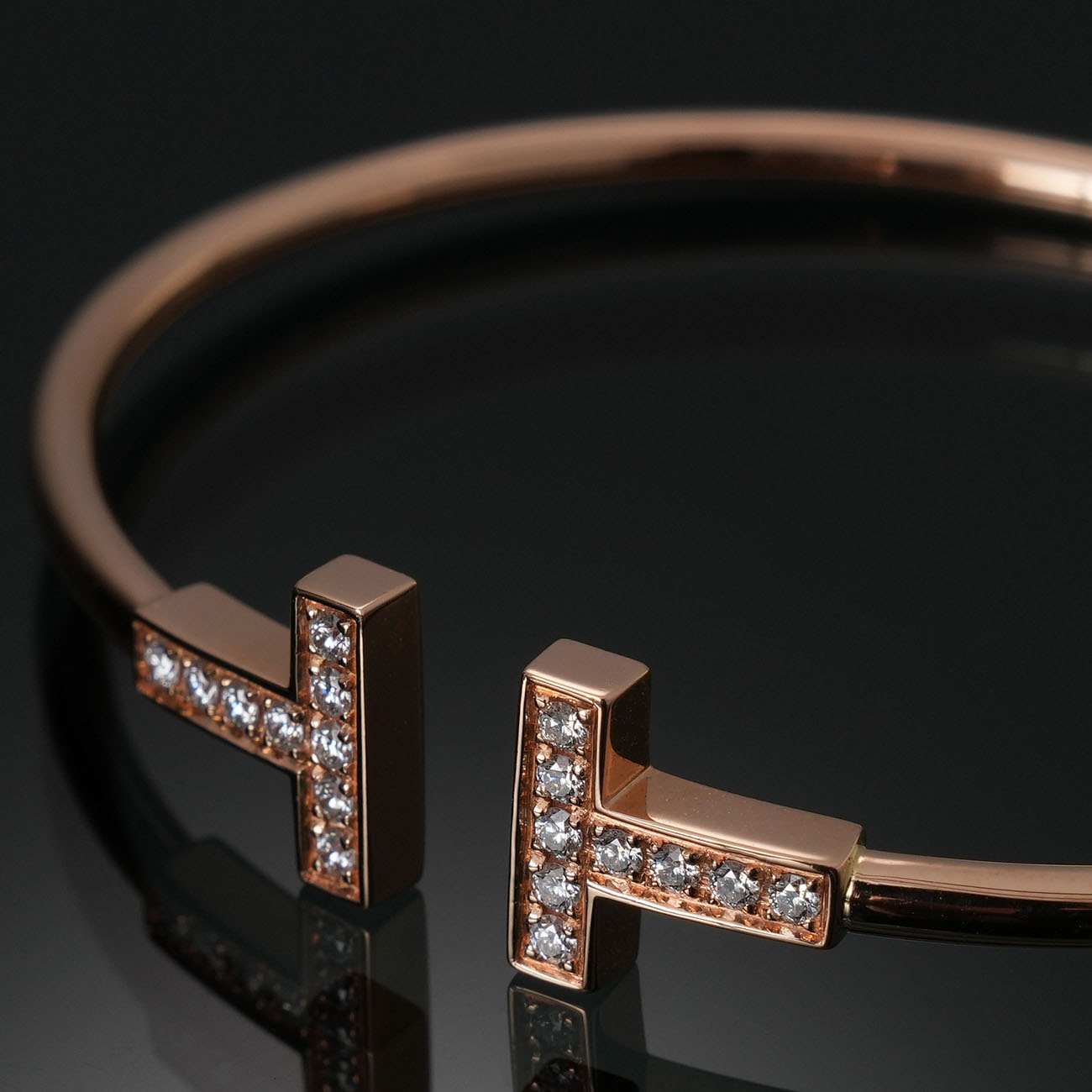 TIFFANY&CO(USED)티파니앤코다이아 티 와이어 브레이슬릿 #SM