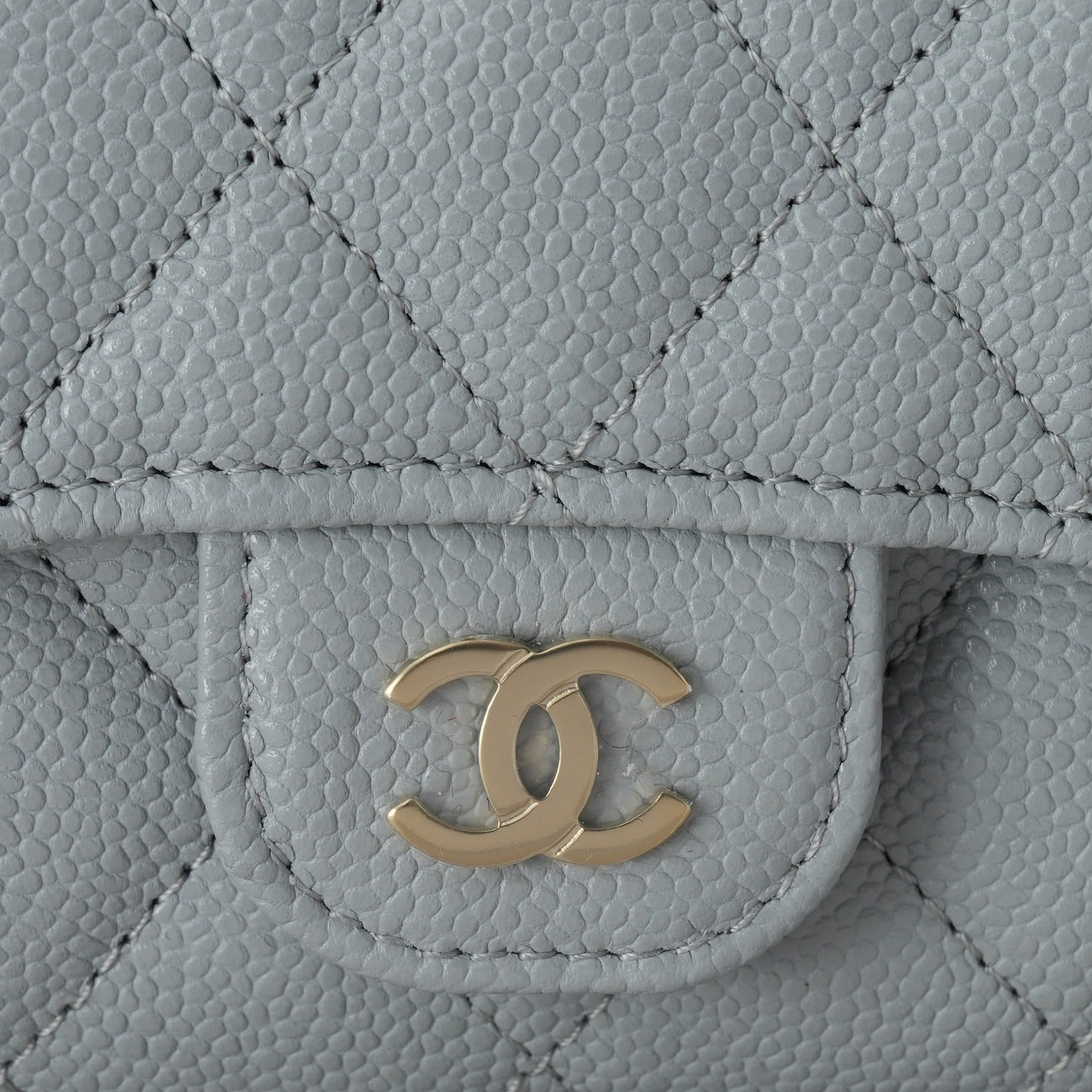 CHANEL(USED)샤넬 캐비어 클래식 플랩 카드지갑