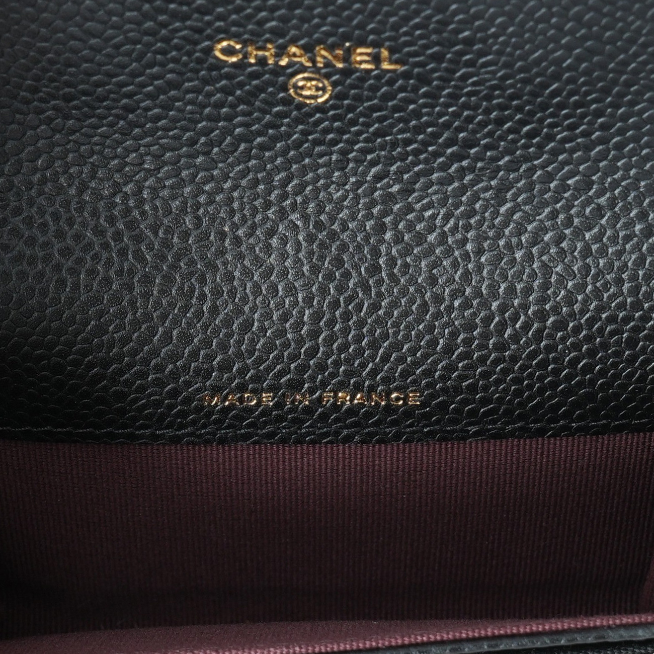 CHANEL(USED)샤넬 캐비어 클래식 카드지갑