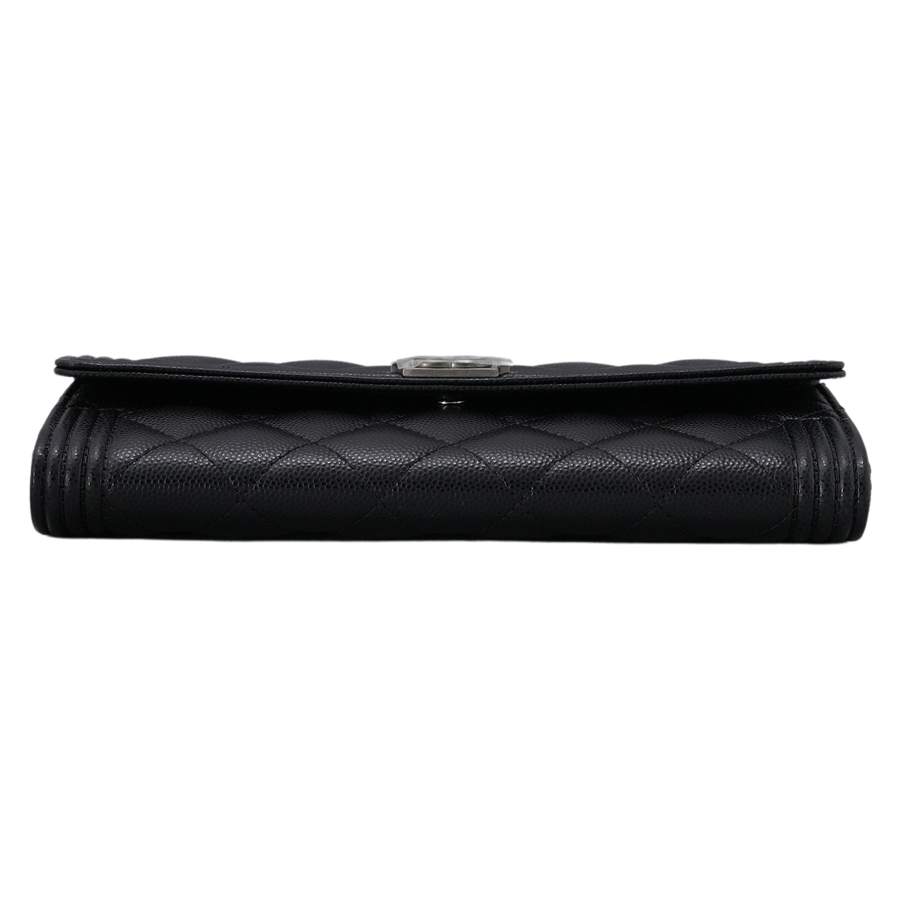 CHANEL(USED)샤넬 A80286 캐비어 보이샤넬 장지갑