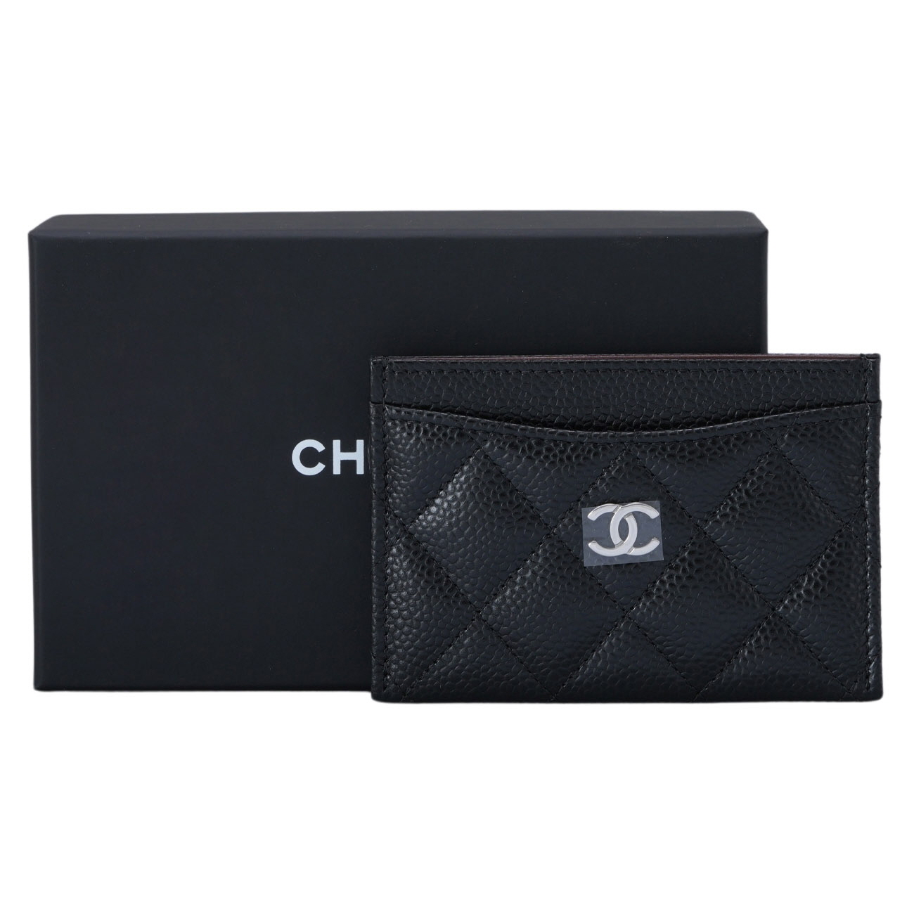 CHANEL(USED)샤넬 캐비어 클래식 카드홀더