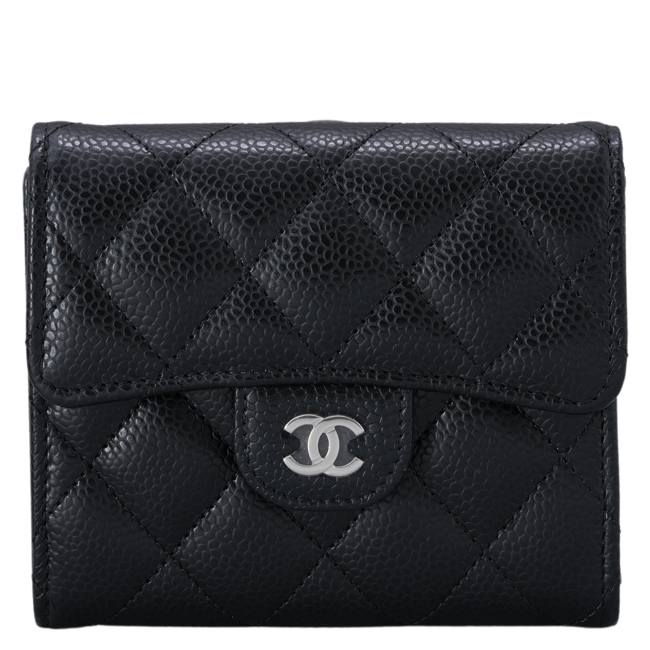 CHANEL(USED)샤넬 캐비어 클래식 반지갑