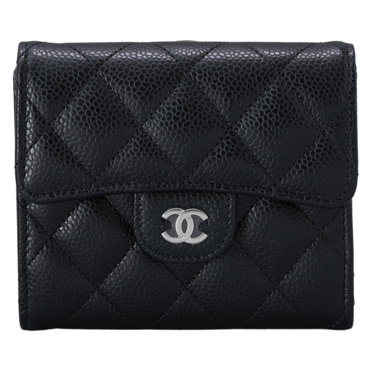 CHANEL(USED)샤넬 캐비어 클래식 반지갑